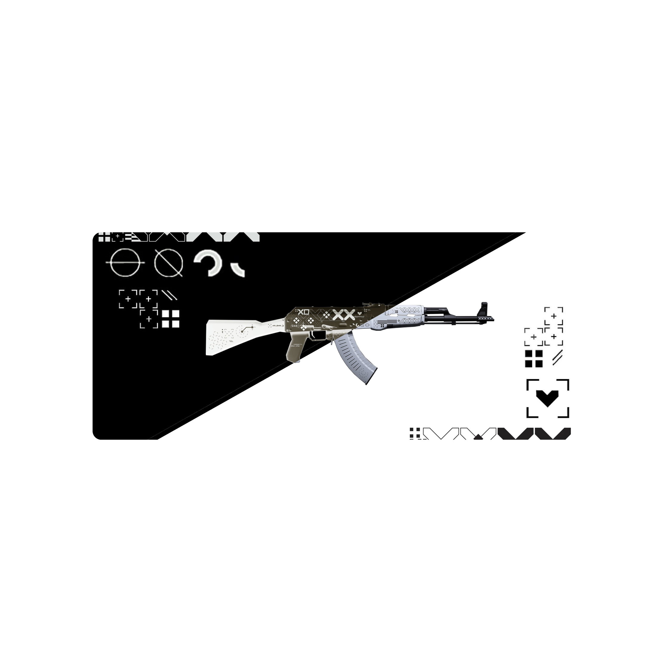 Mousepad Printstream ak47 60x25 Classic | PERSONALIZADO