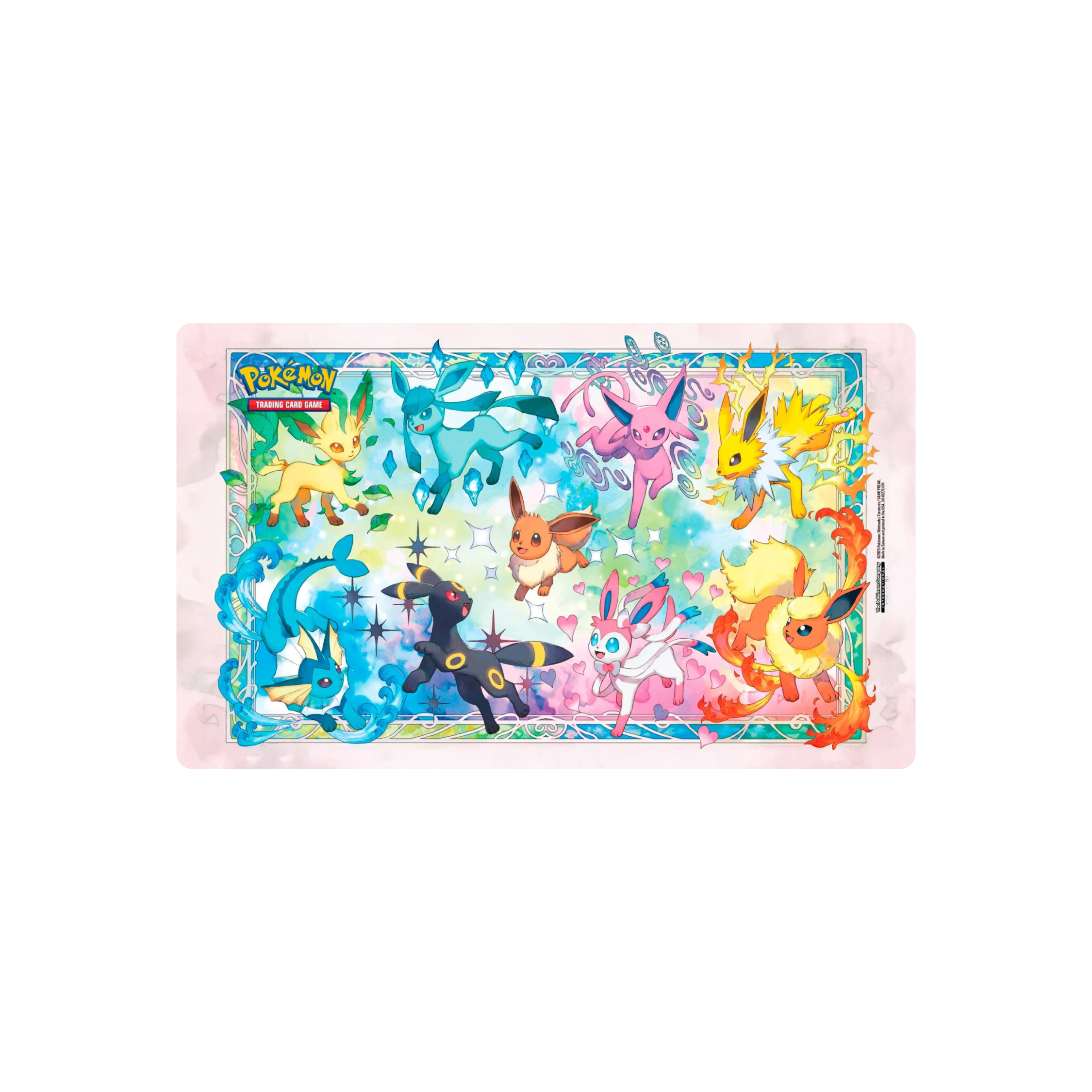 Mousepad Prismatic Eeveelutions Playmat 60x36 Classic | PERSONALIZADO