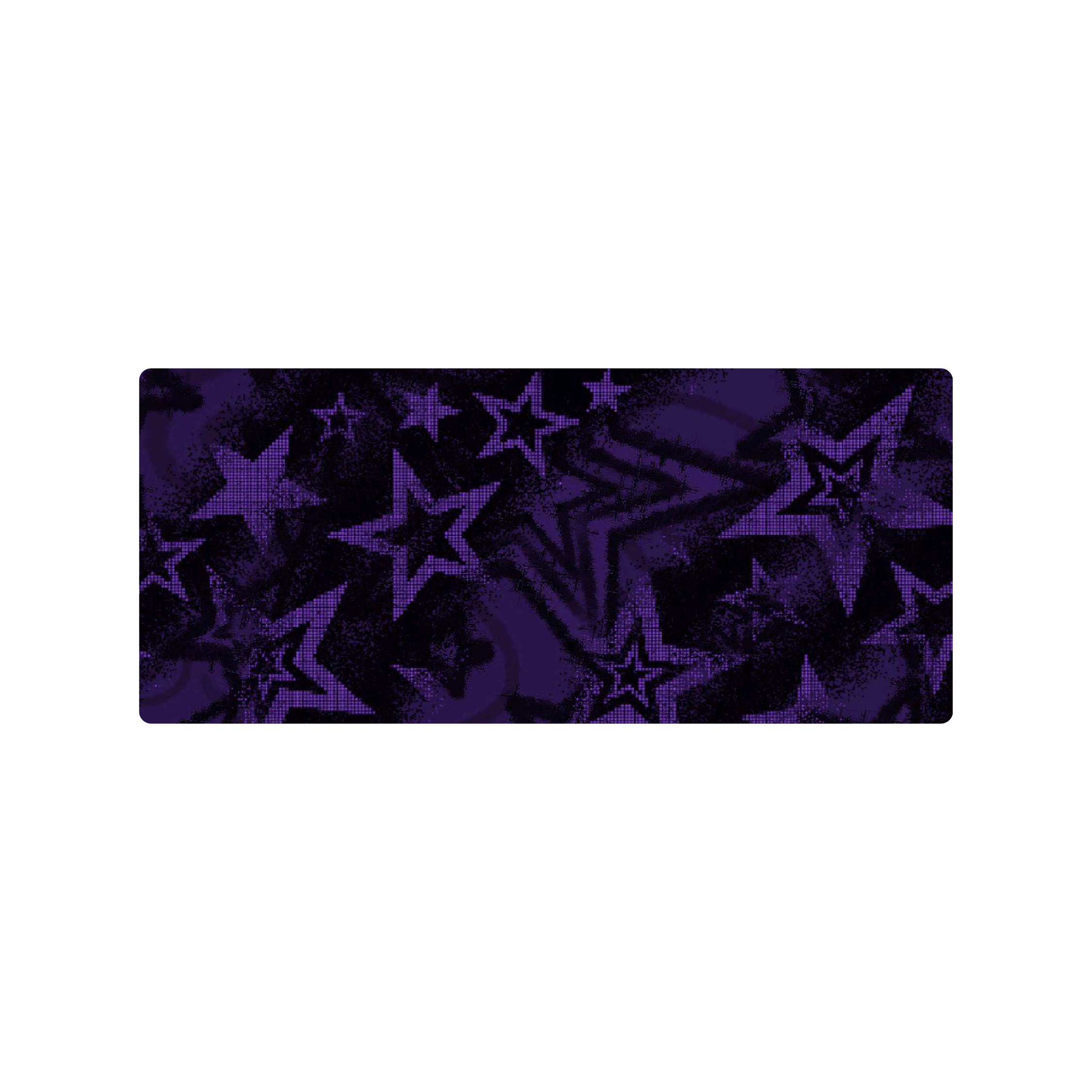 Mousepad Purple stars 70x30 Classic | PERSONALIZADO