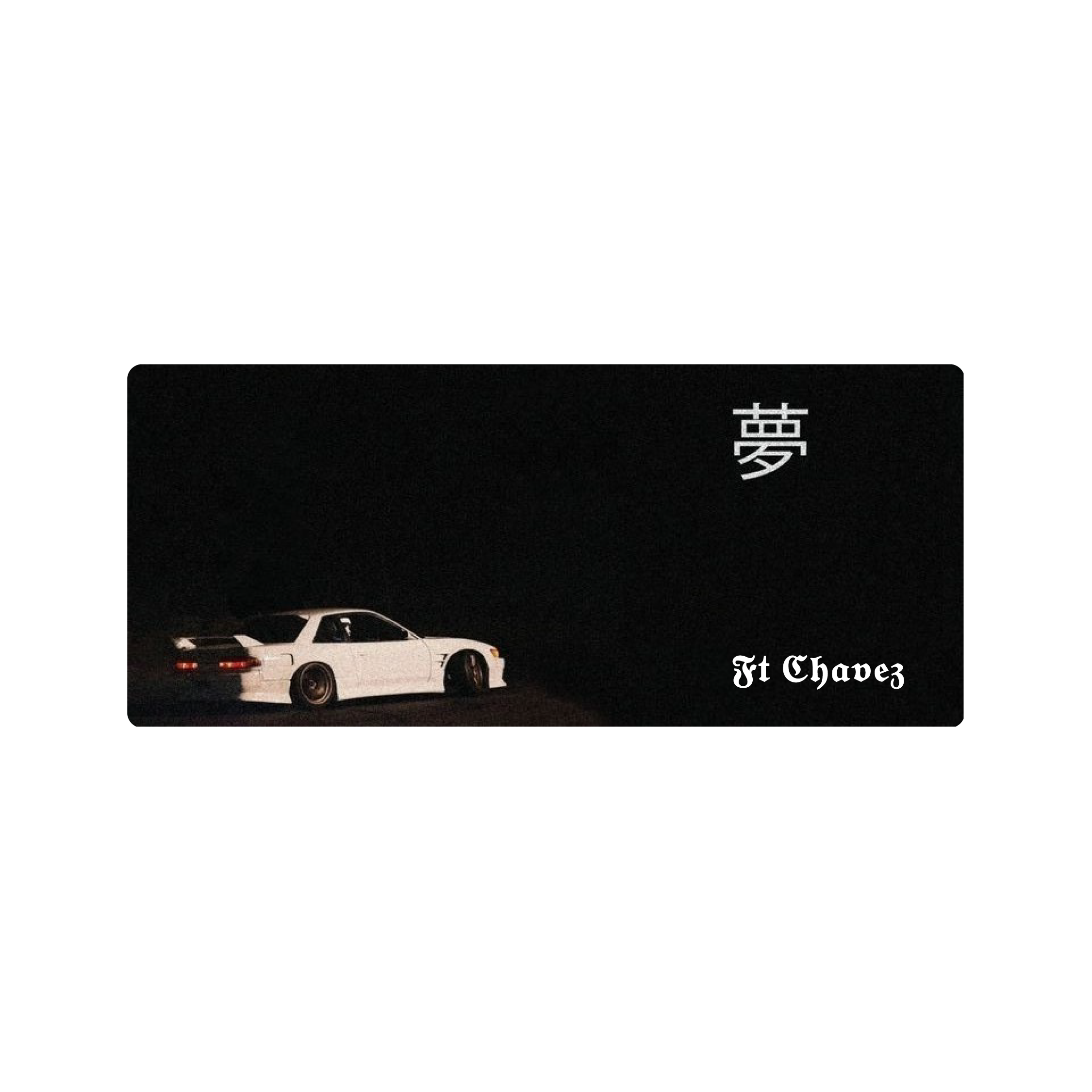 Mousepad R34 SKILINE FT 82x35 Classic | PERSONALIZADO