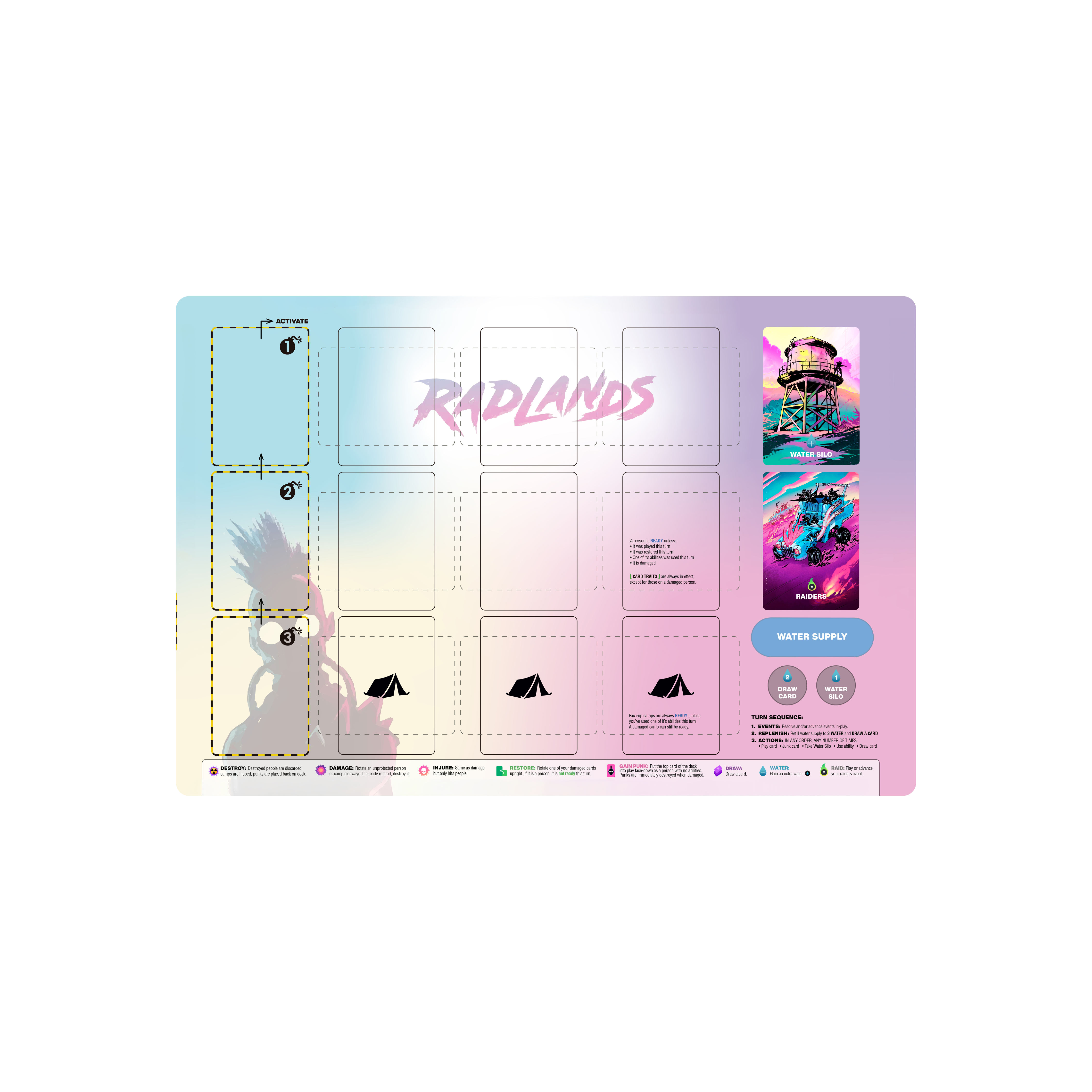 Mousepad Radlands 46x31 PRO | PERSONALIZADO