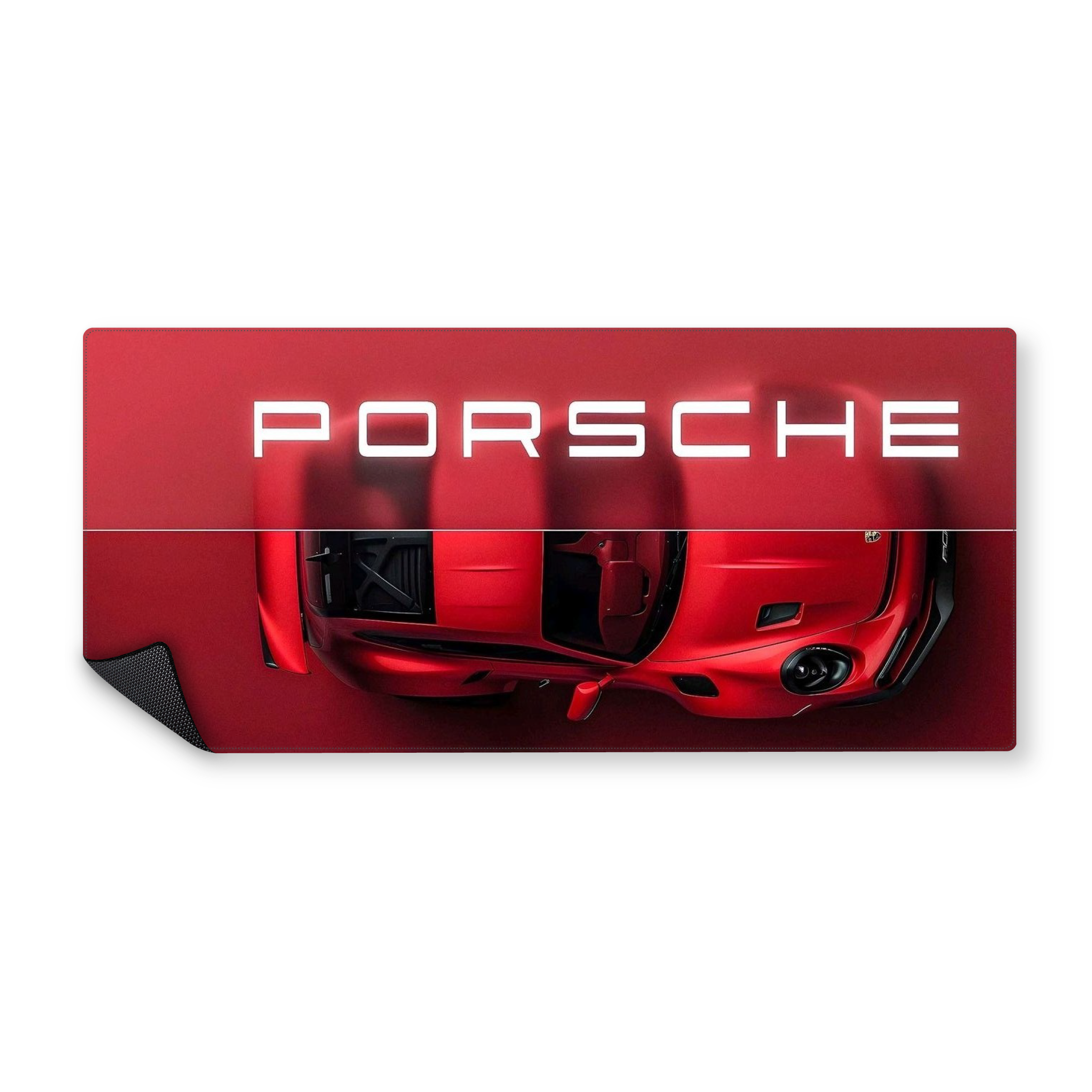 Mousepad Red Porsche 90x40 Classic | PERSONALIZADO