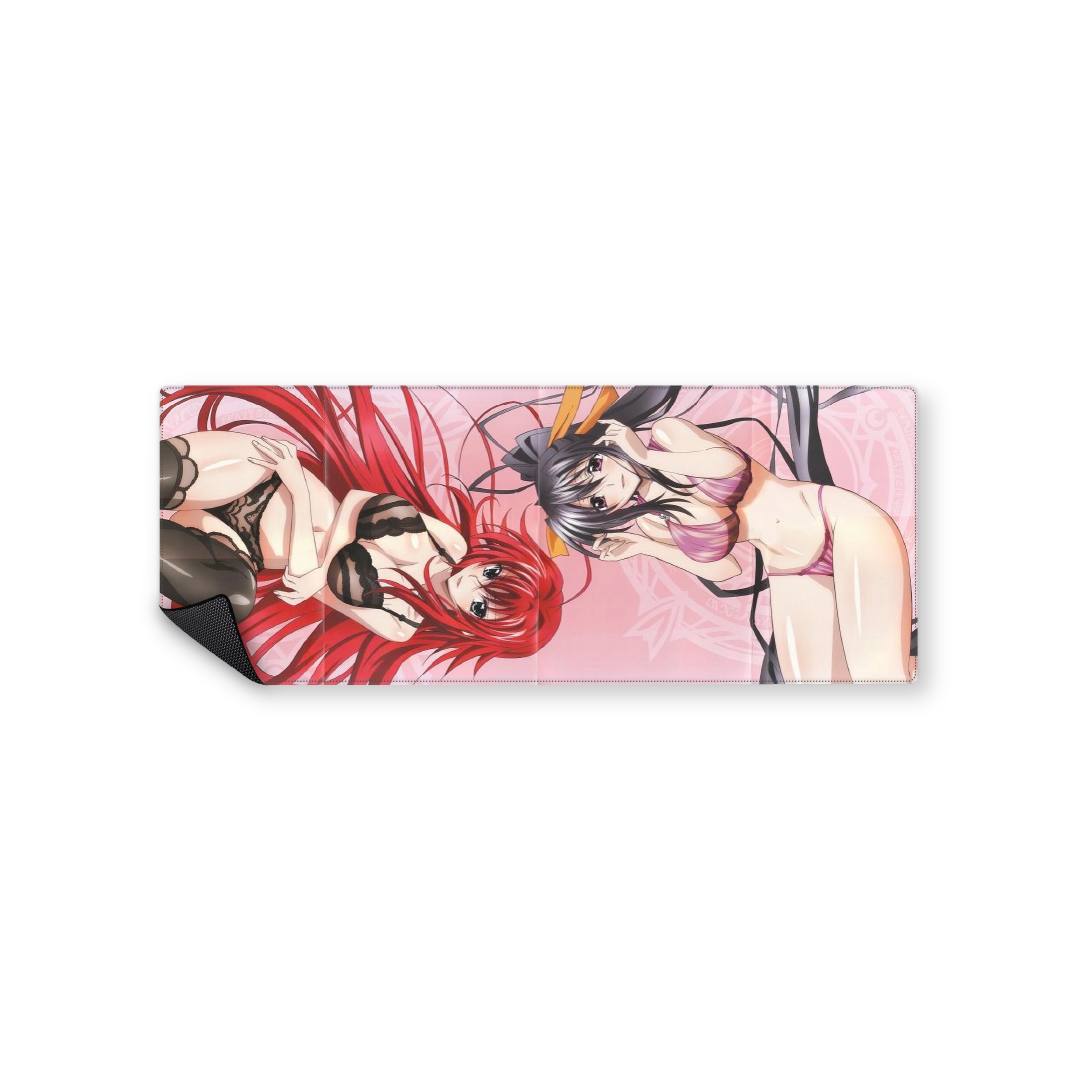Mousepad Rias y Akeno 82x32 Classic | PERSONALIZADO