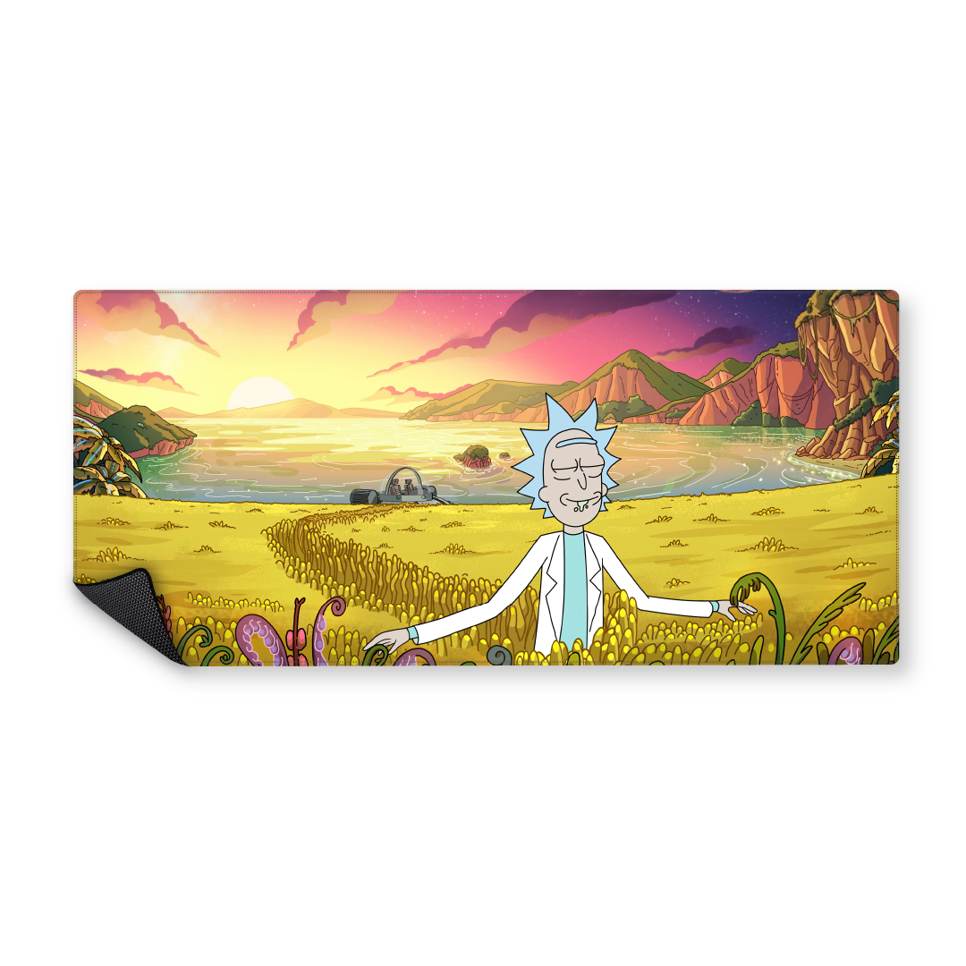 Mousepad Rick hippie 90x40 Classic | PERSONALIZADO