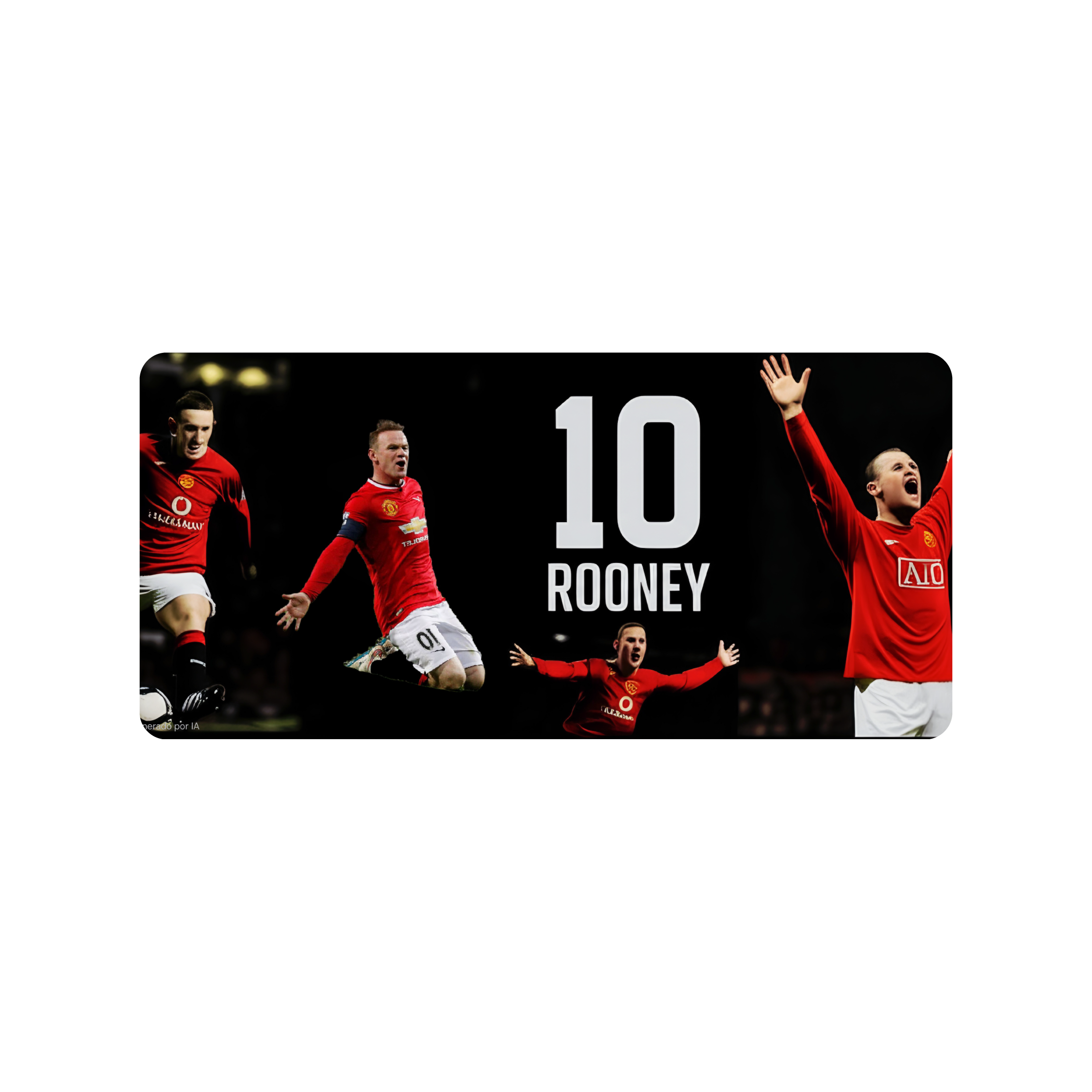 Mousepad Rooney 85x40 PRO | PERSONALIZADO