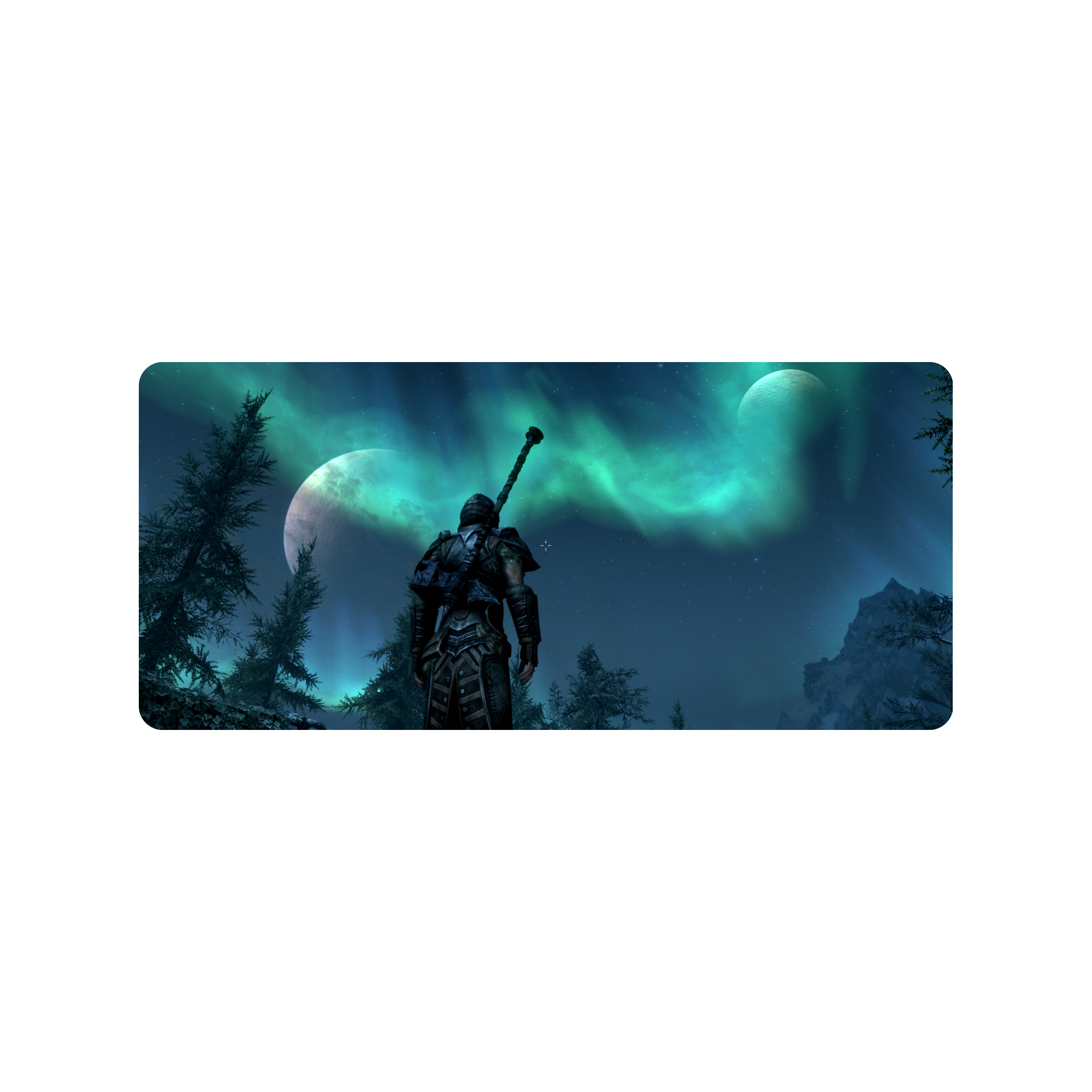 Mousepad SKYrim 72x32 Classic | PERSONALIZADO