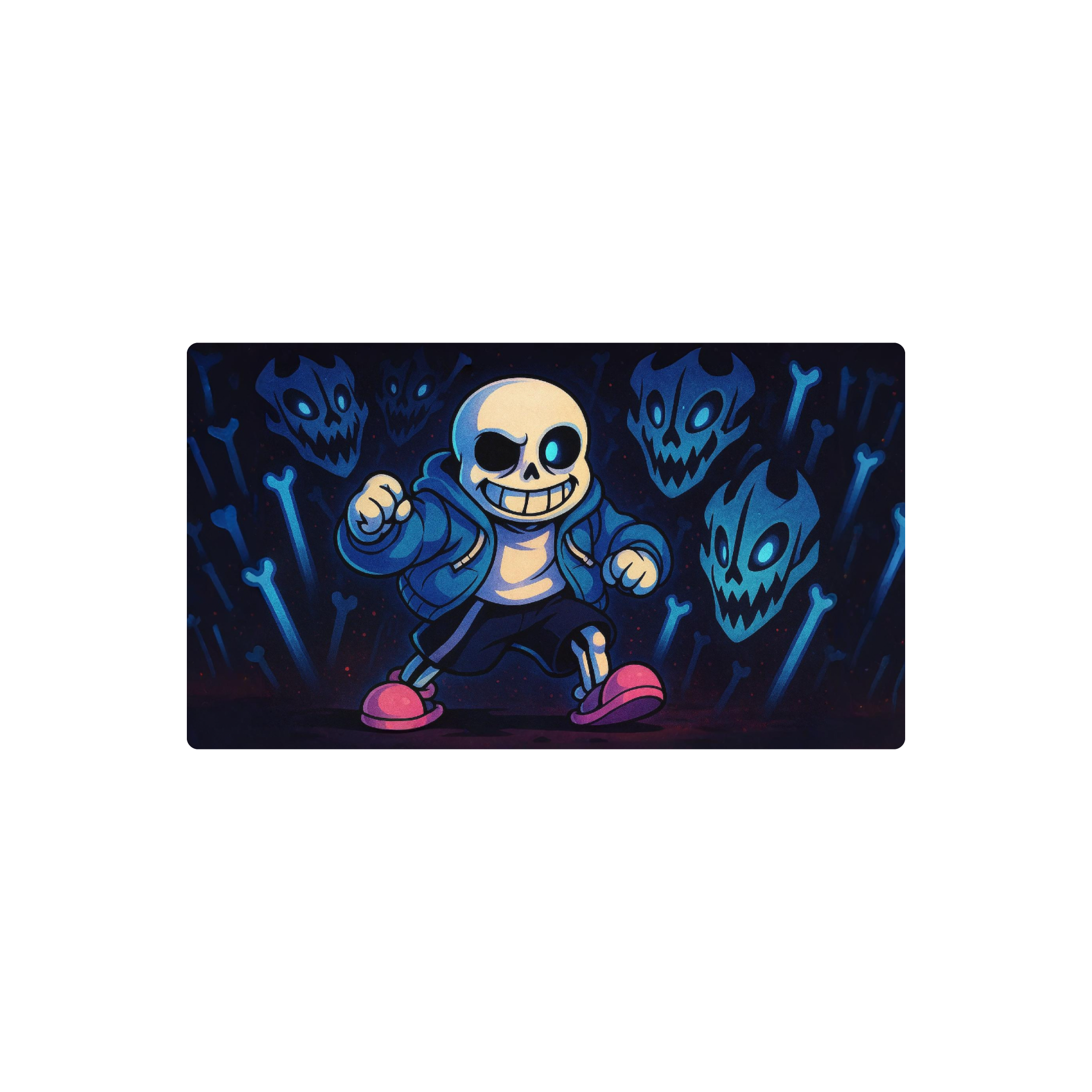 Mousepad Sans muy insano 80x45 Classic | PERSONALIZADO