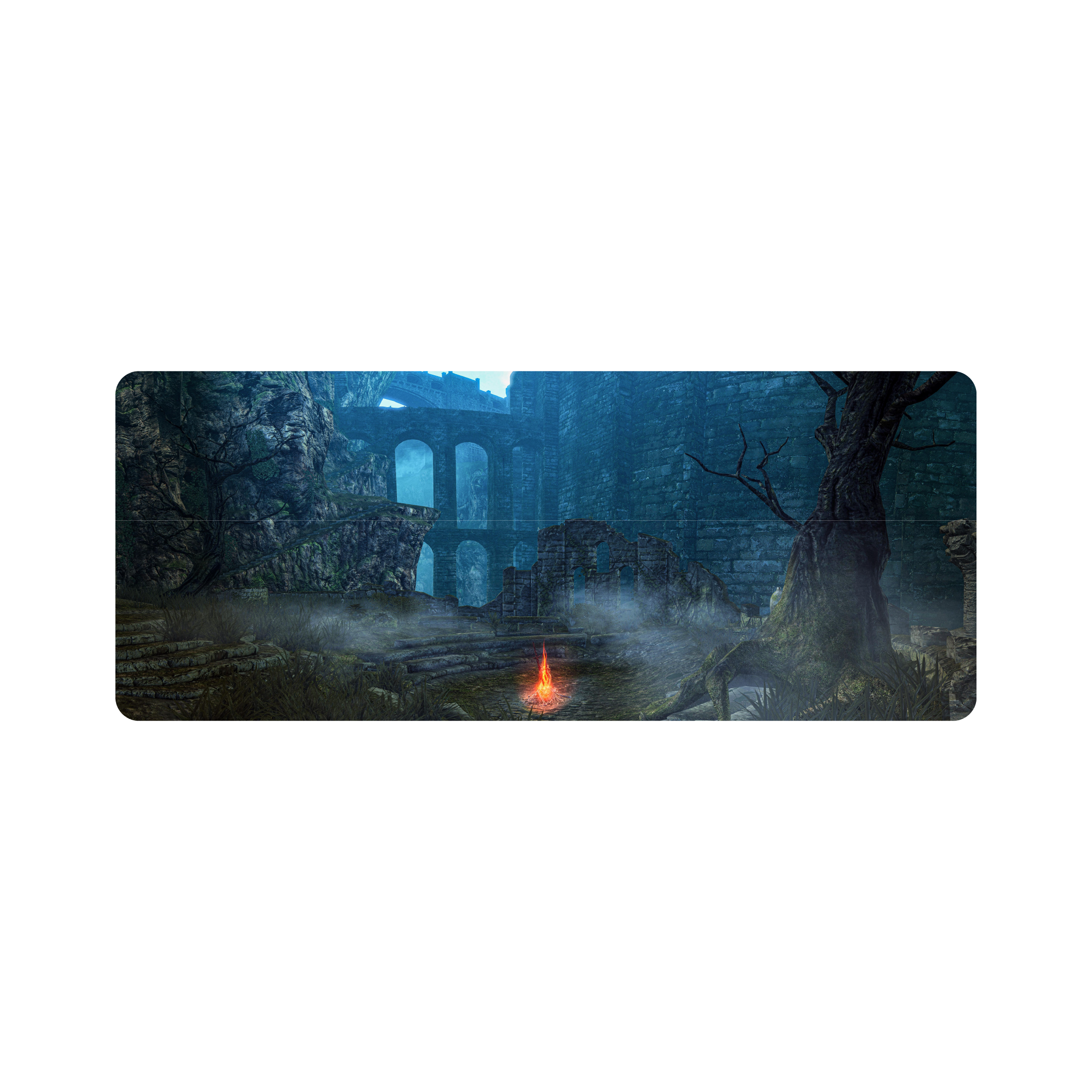 Mousepad Santuario de Enlace de Fuego 100x41 PRO | PERSONALIZADO