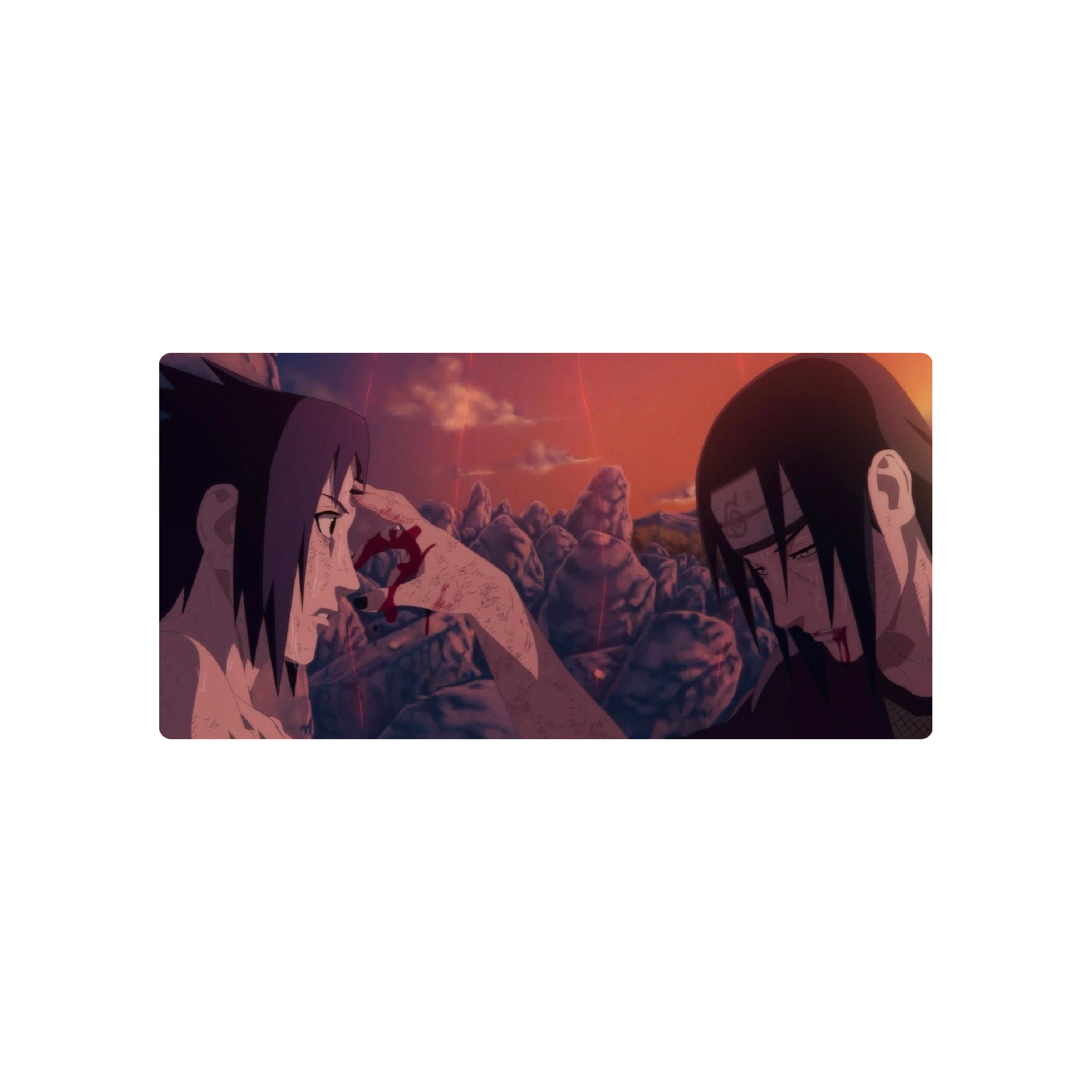 Mousepad Sasuke 69x34 Classic | PERSONALIZADO