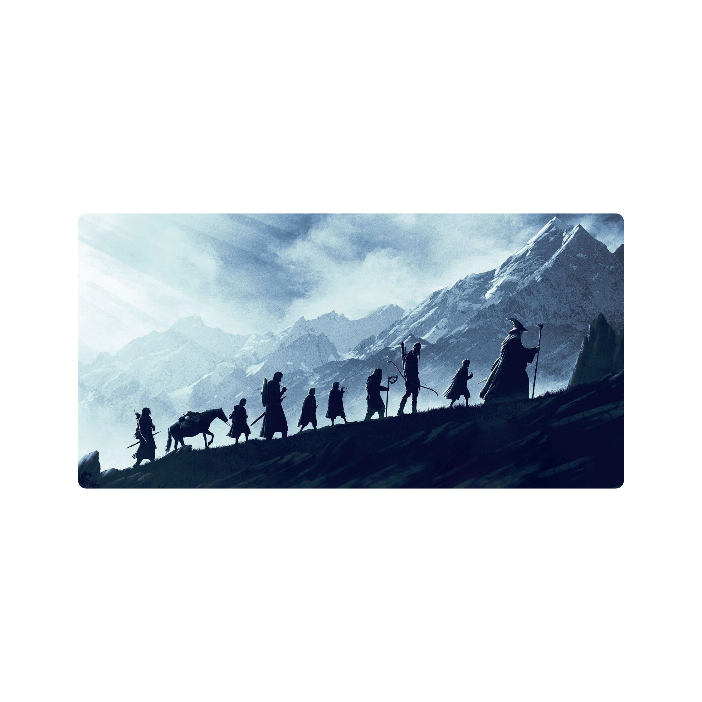 Mousepad Señor de los anillos 100x50 PRO | PERSONALIZADO
