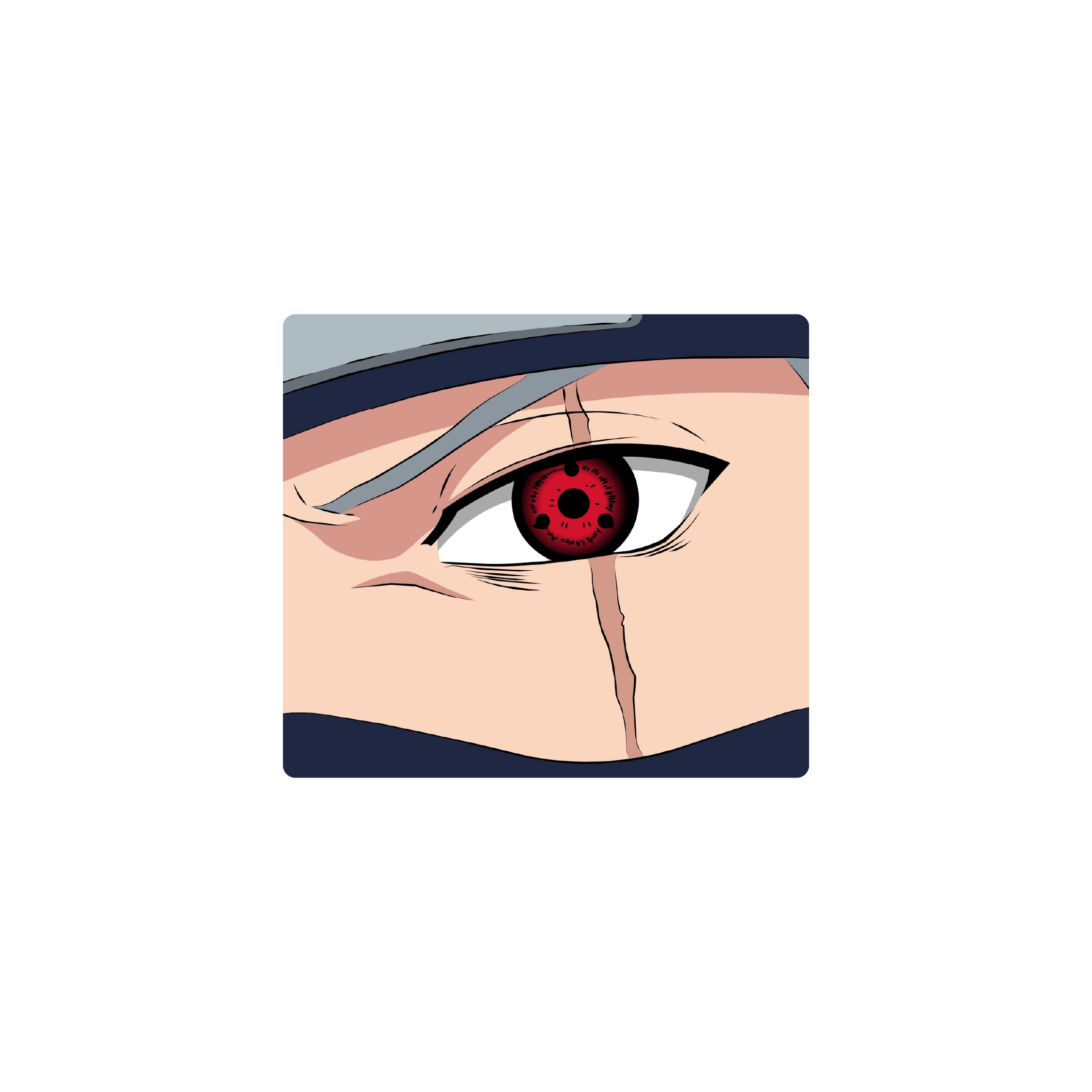 Mousepad Sharingan 45x40 PRO | PERSONALIZADO