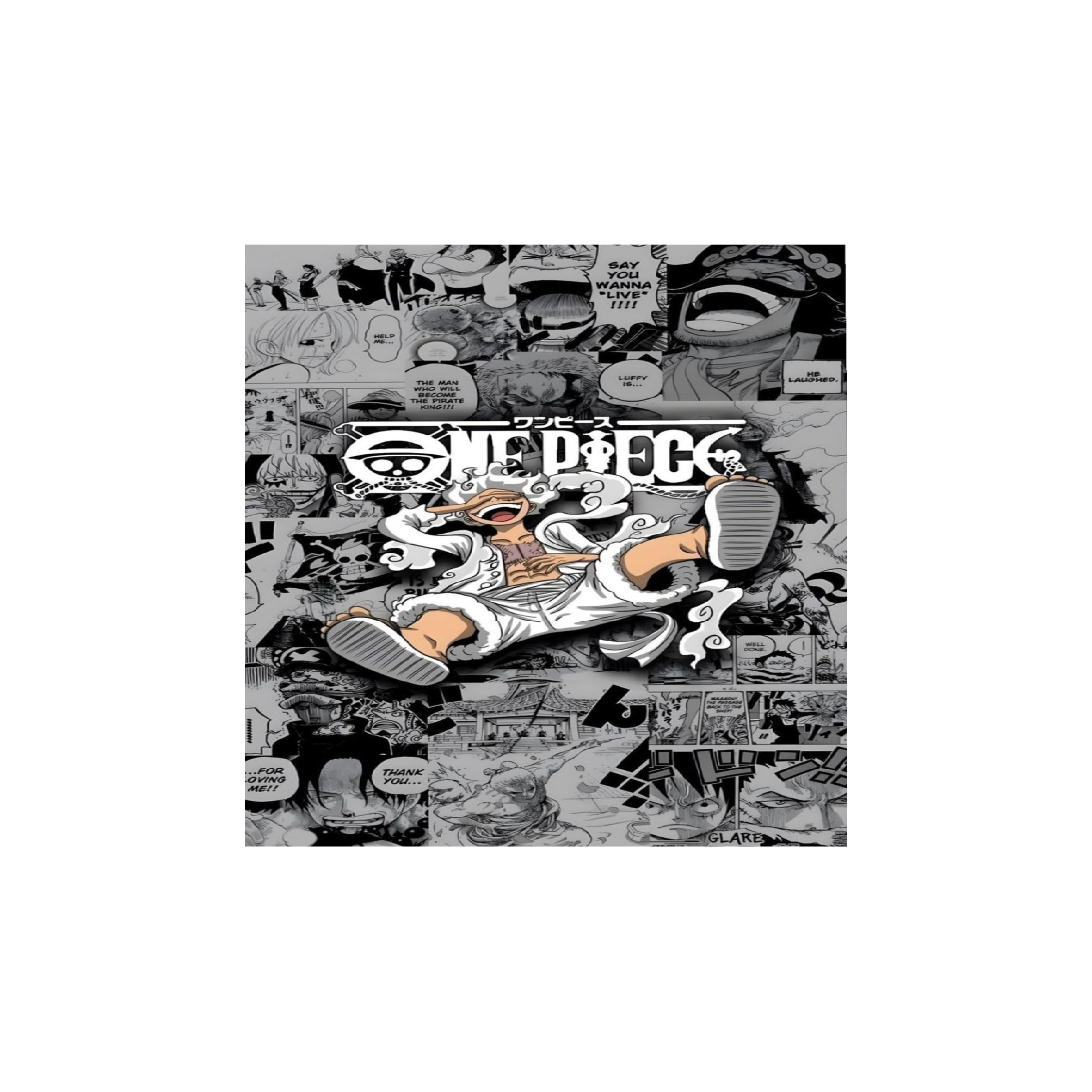 Mousepad luffy 50x50 PRO | PERSONALIZADO