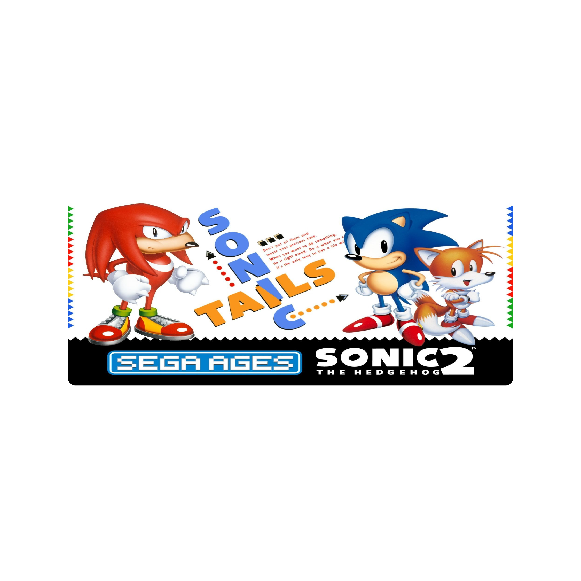 Mousepad Sonic 2 60x25 Classic | PERSONALIZADO