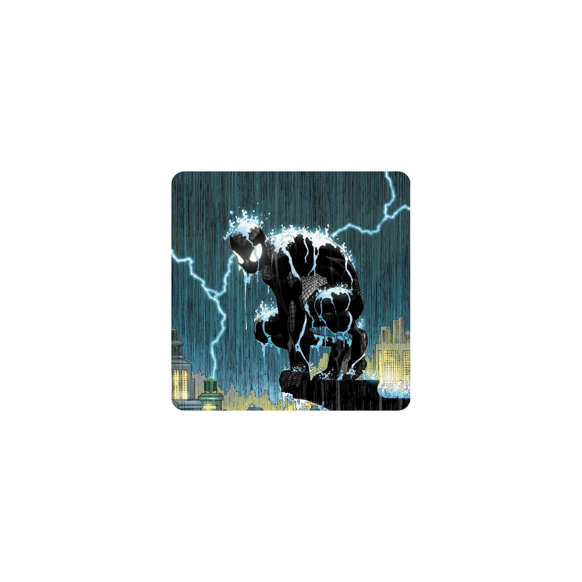 Mousepad Spiderman simbionte 25x25 Classic | PERSONALIZADO