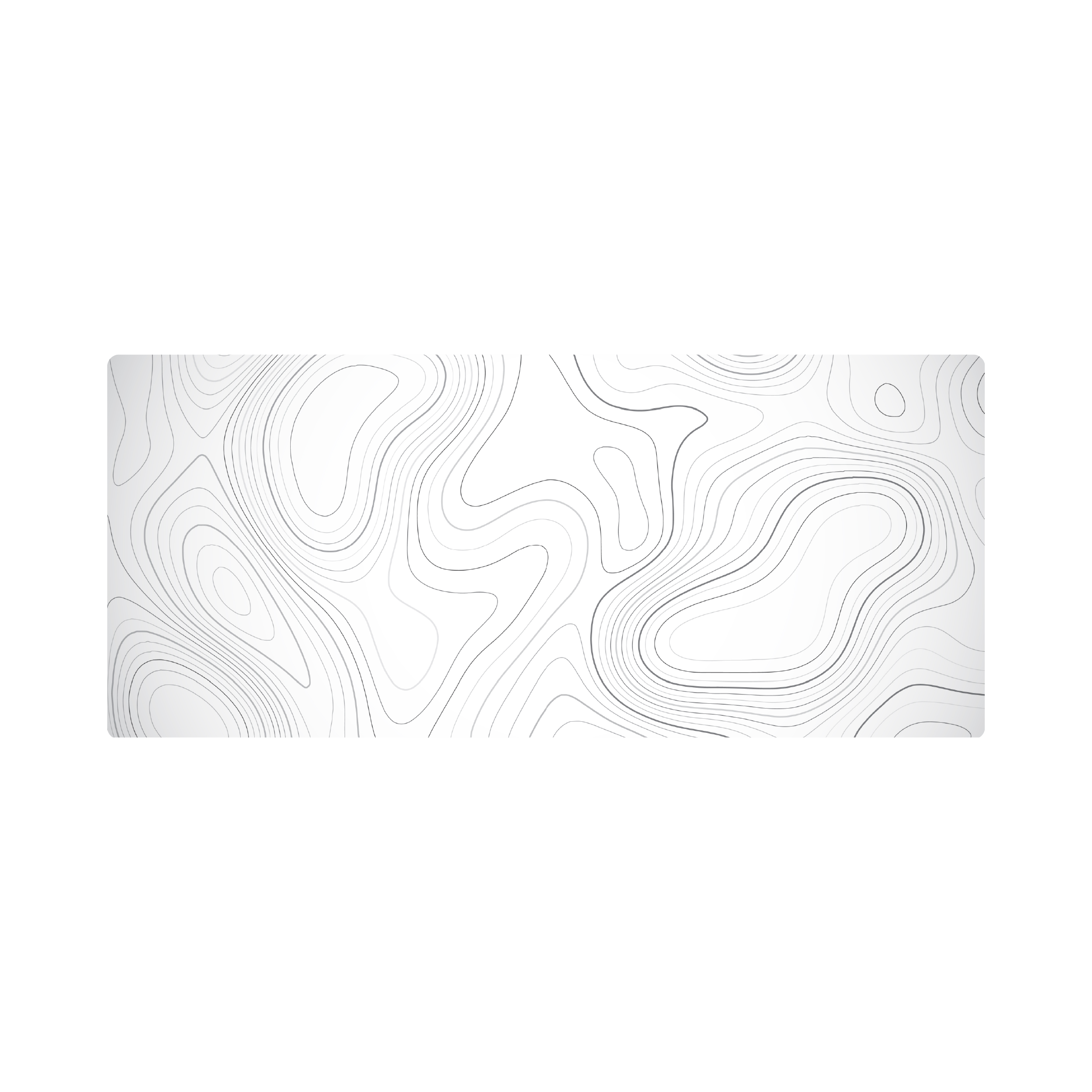 Mousepad TOPOGRAPHY MAP 70x30 Classic | PERSONALIZADO