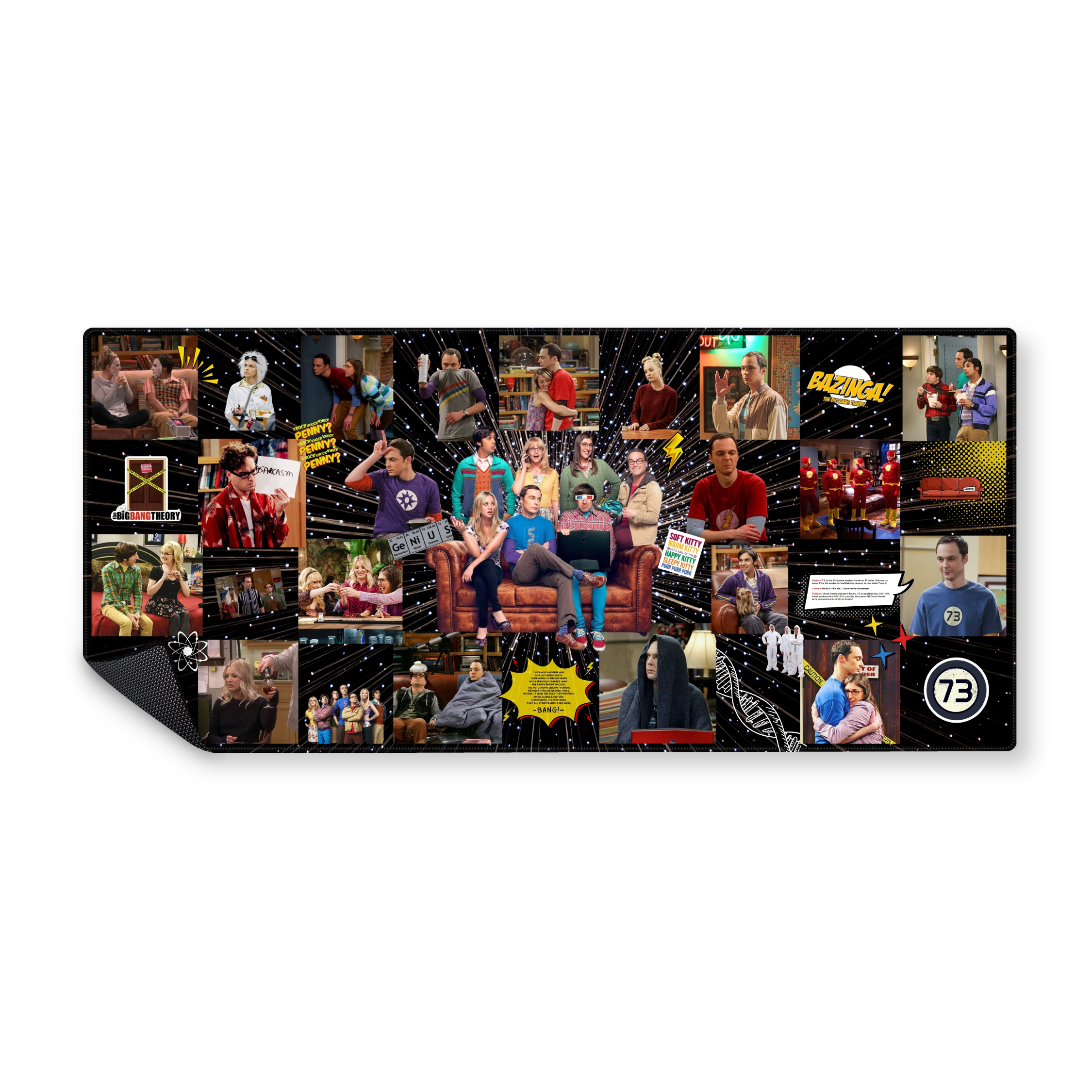 Mousepad The Big Bang Theory Estefania 90x40 PRO | PERSONALIZADO