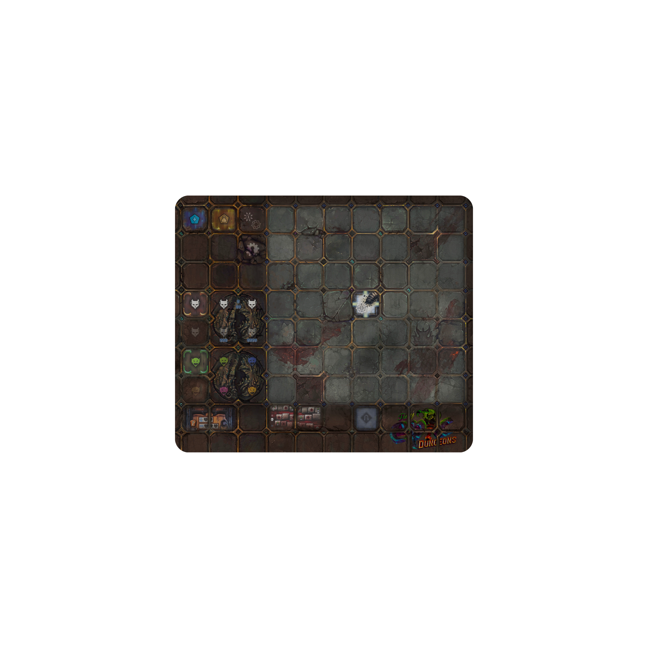 Mousepad Tiny Epic Dungeons 75x65 Classic | PERSONALIZADO
