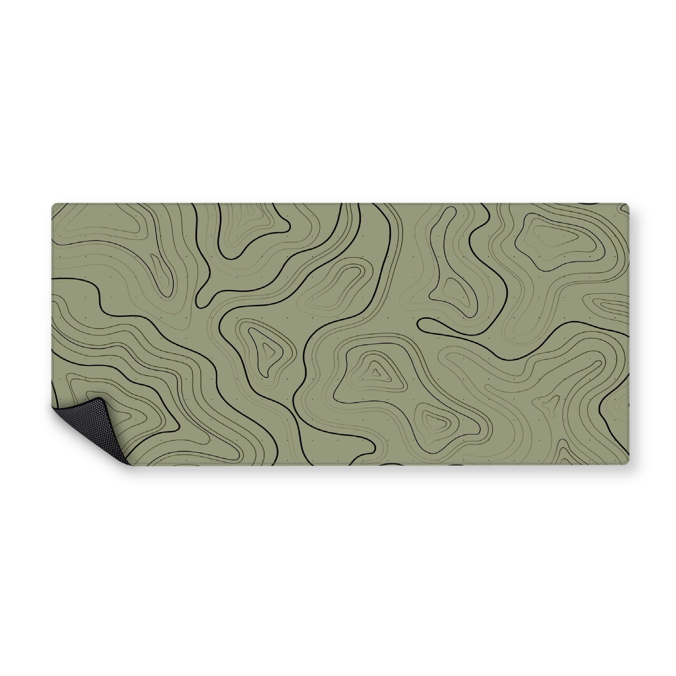 Mousepad Topografía green 90x40 PRO | PERSONALIZADO