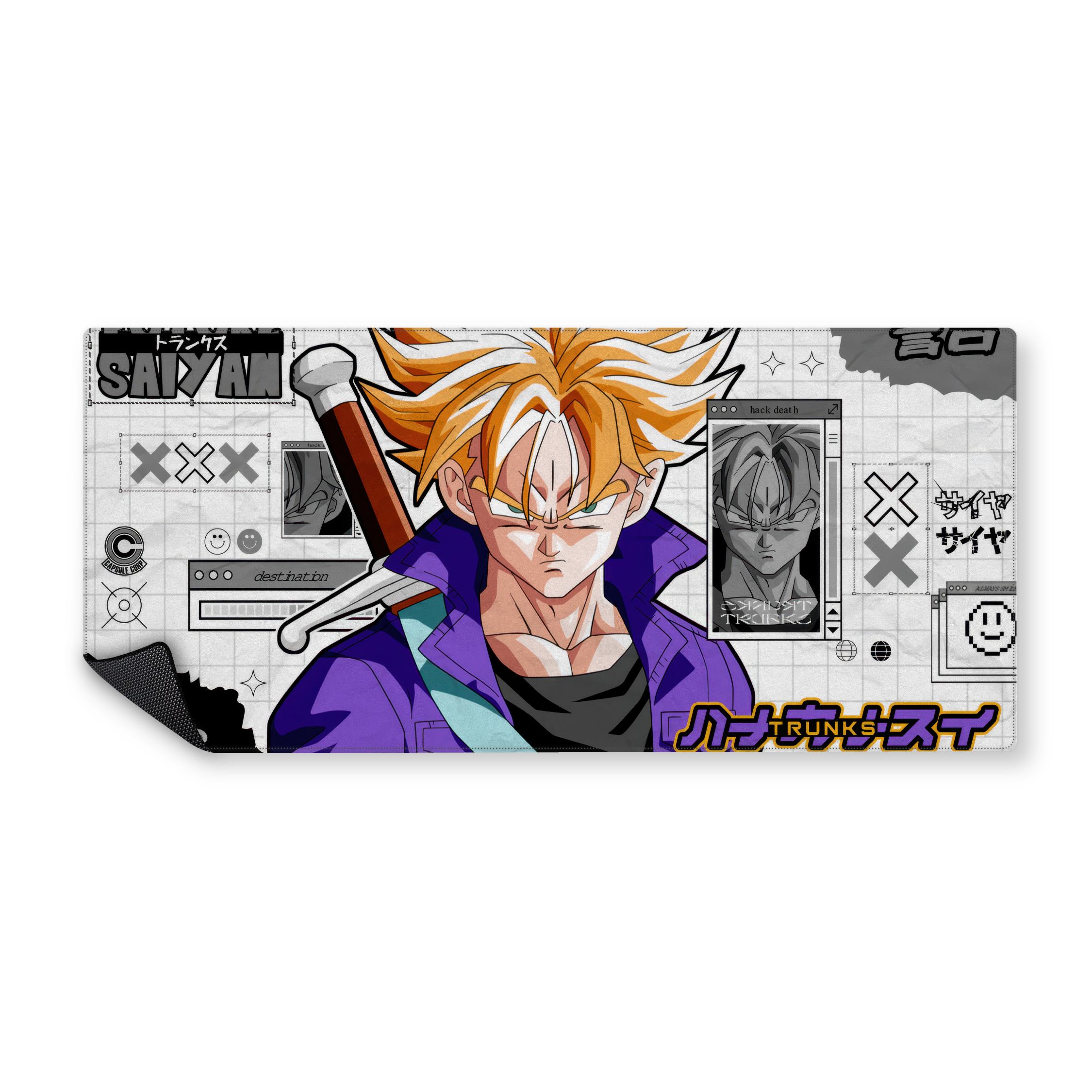 Mousepad Trunks SSJ 90x40 Classic | PERSONALIZADO
