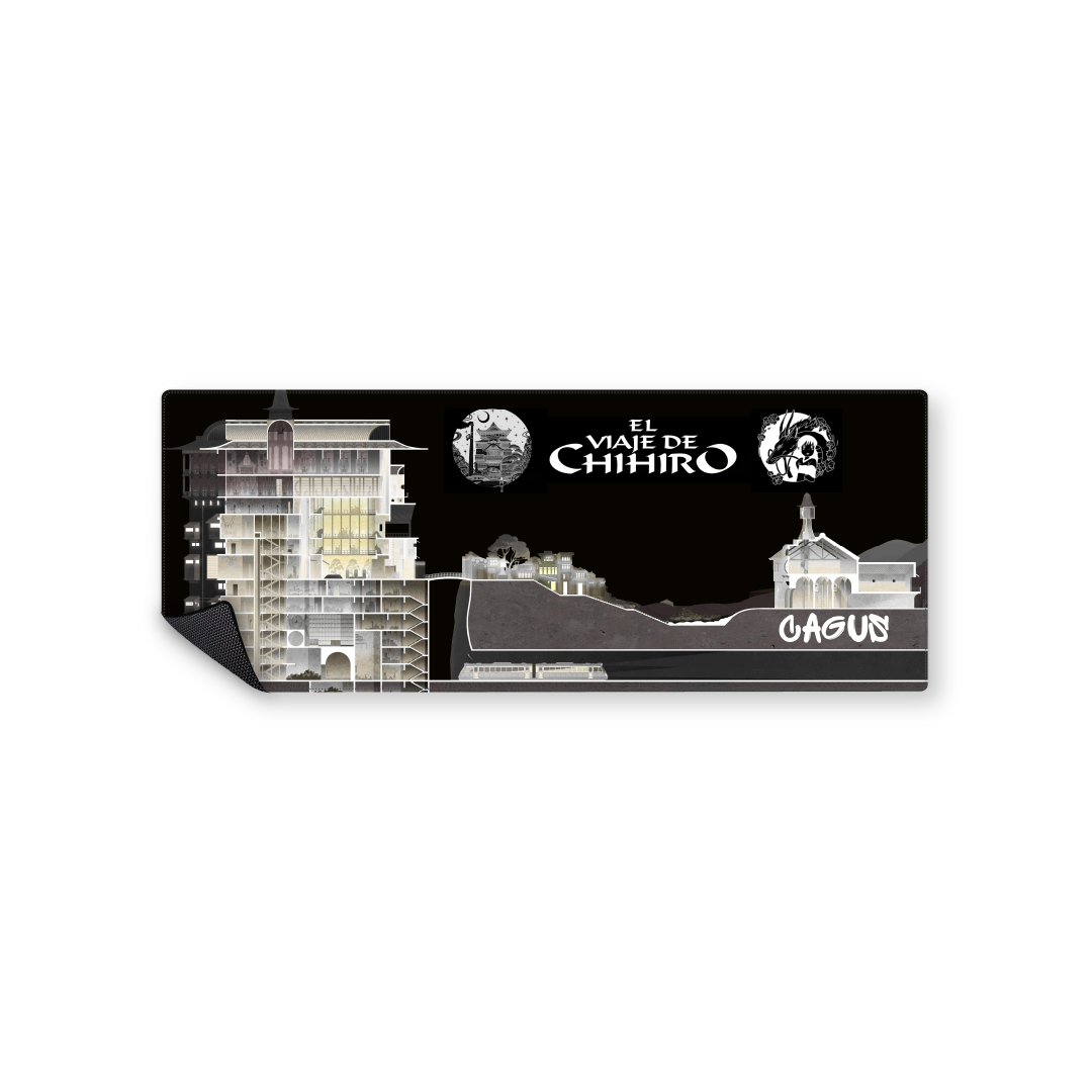 Mousepad Viaje de Chihiro 82x32 Classic | PERSONALIZADO