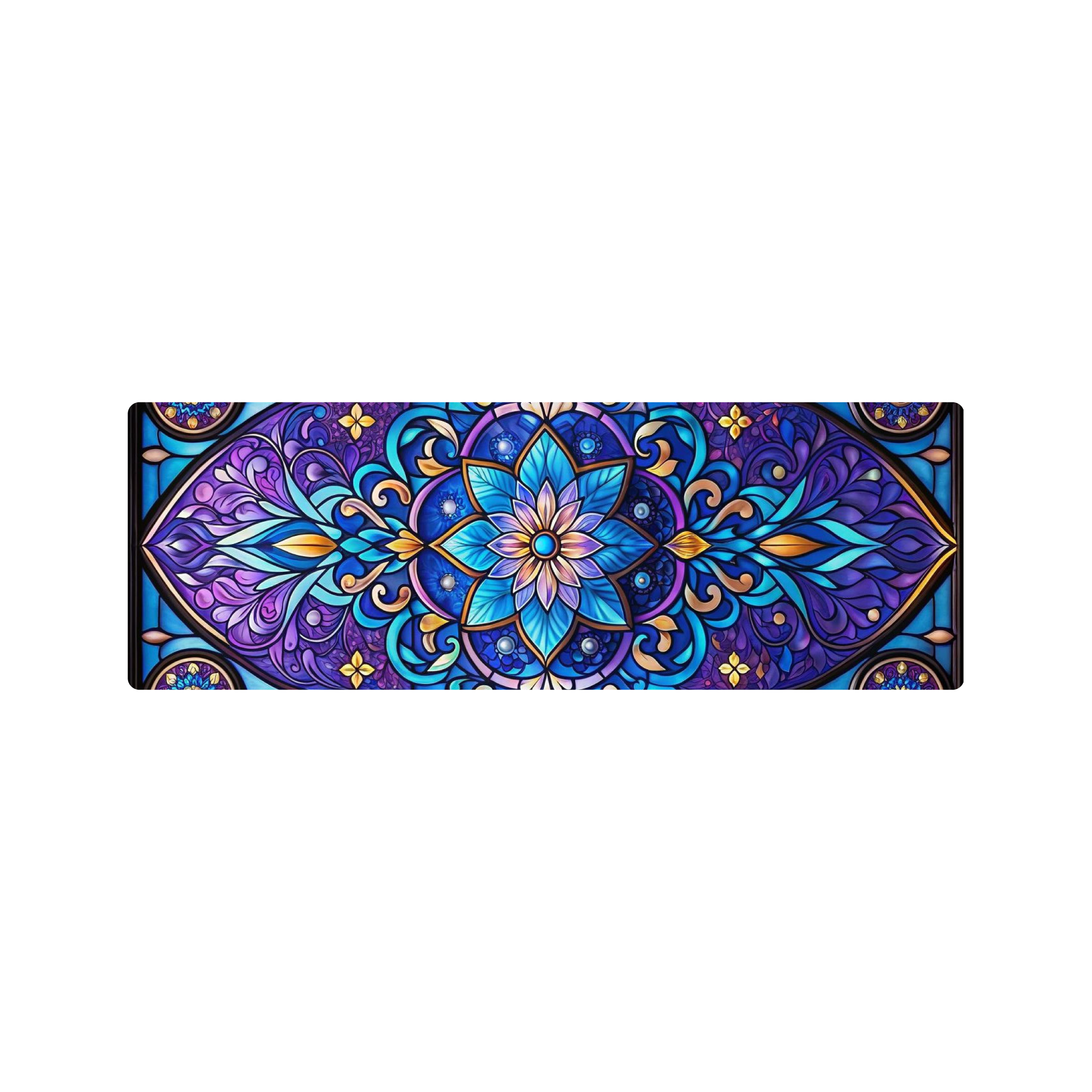 Mousepad Vitral bonito 75x25 Classic | PERSONALIZADO