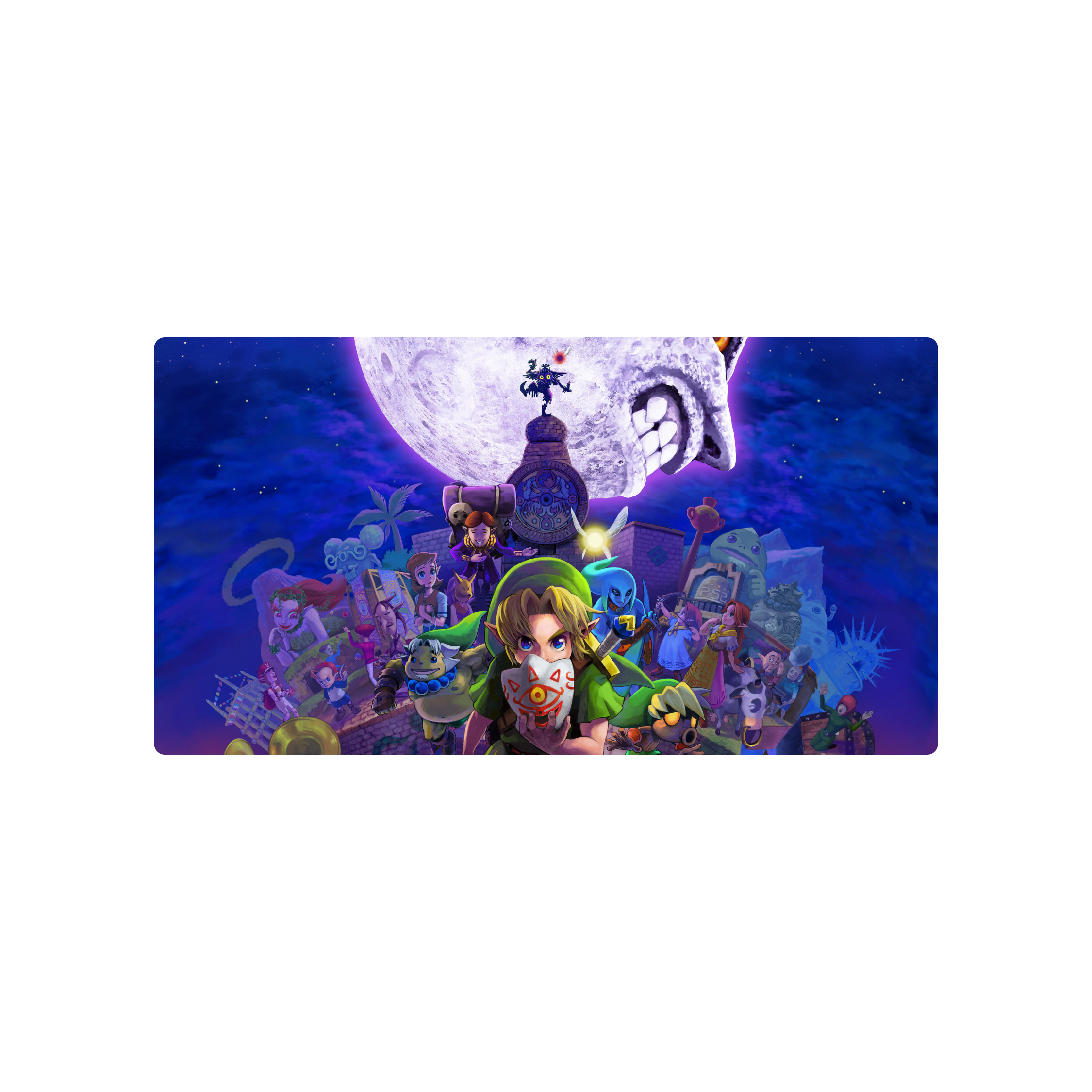 Mousepad Zelda Majoras 72x38 Classic | PERSONALIZADO
