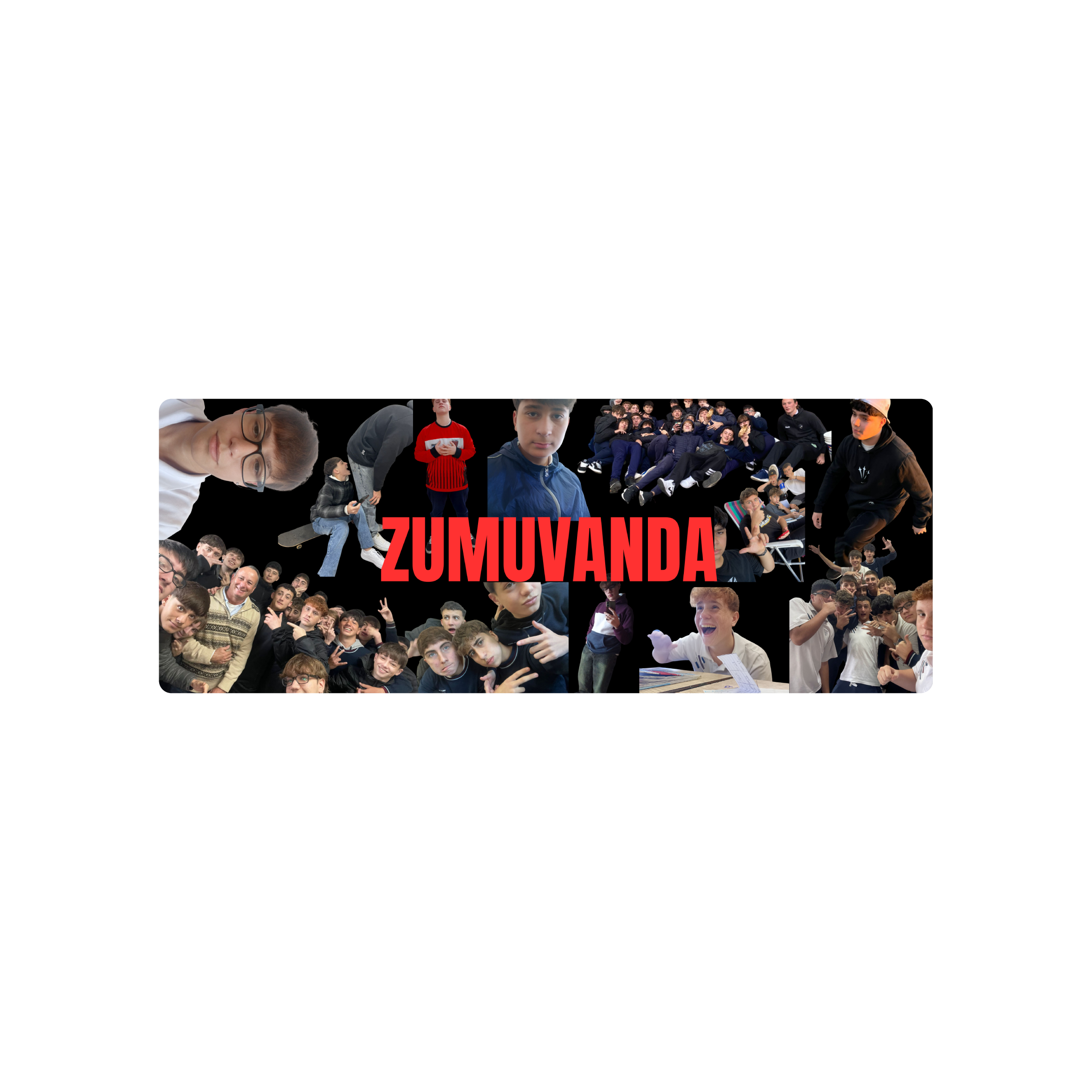 Mousepad Zumuvanda 78x29 Classic | PERSONALIZADO