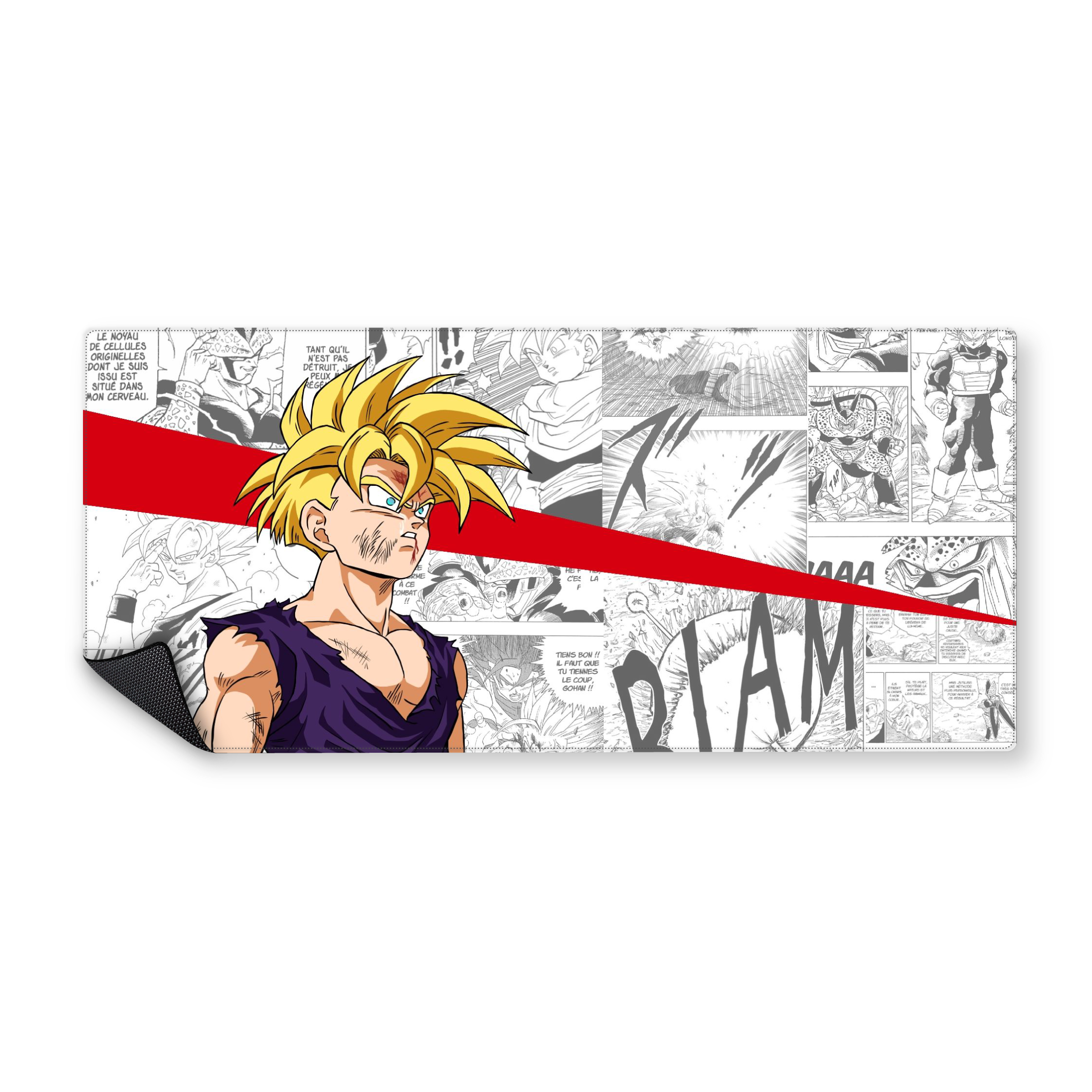 Mousepad gohan dragon ball 90x40 Classic | PERSONALIZADO