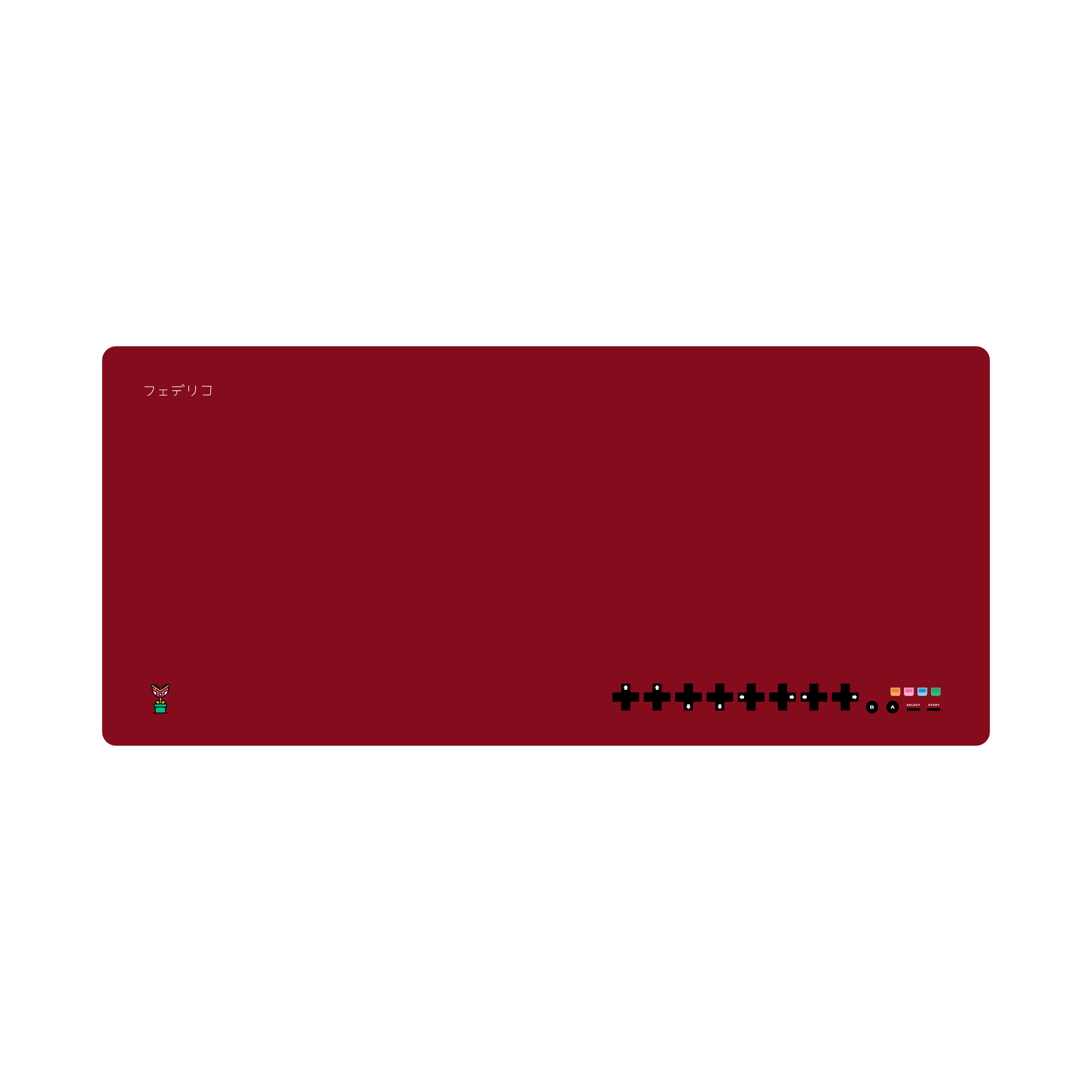 Mousepad Código Konami 90x40 PRO | PERSONALIZADO