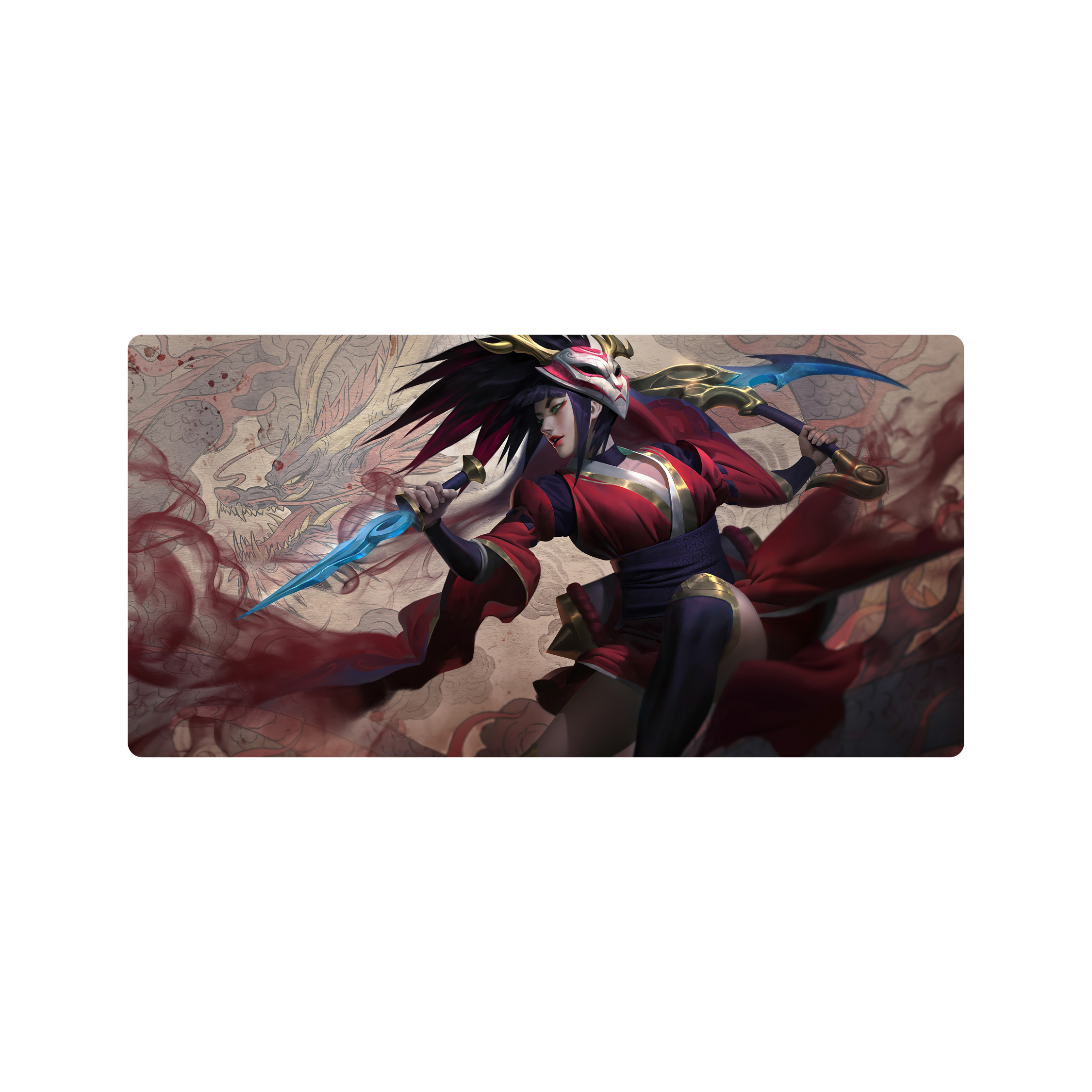 Mousepad akali league of legends 80x40 PRO | PERSONALIZADO