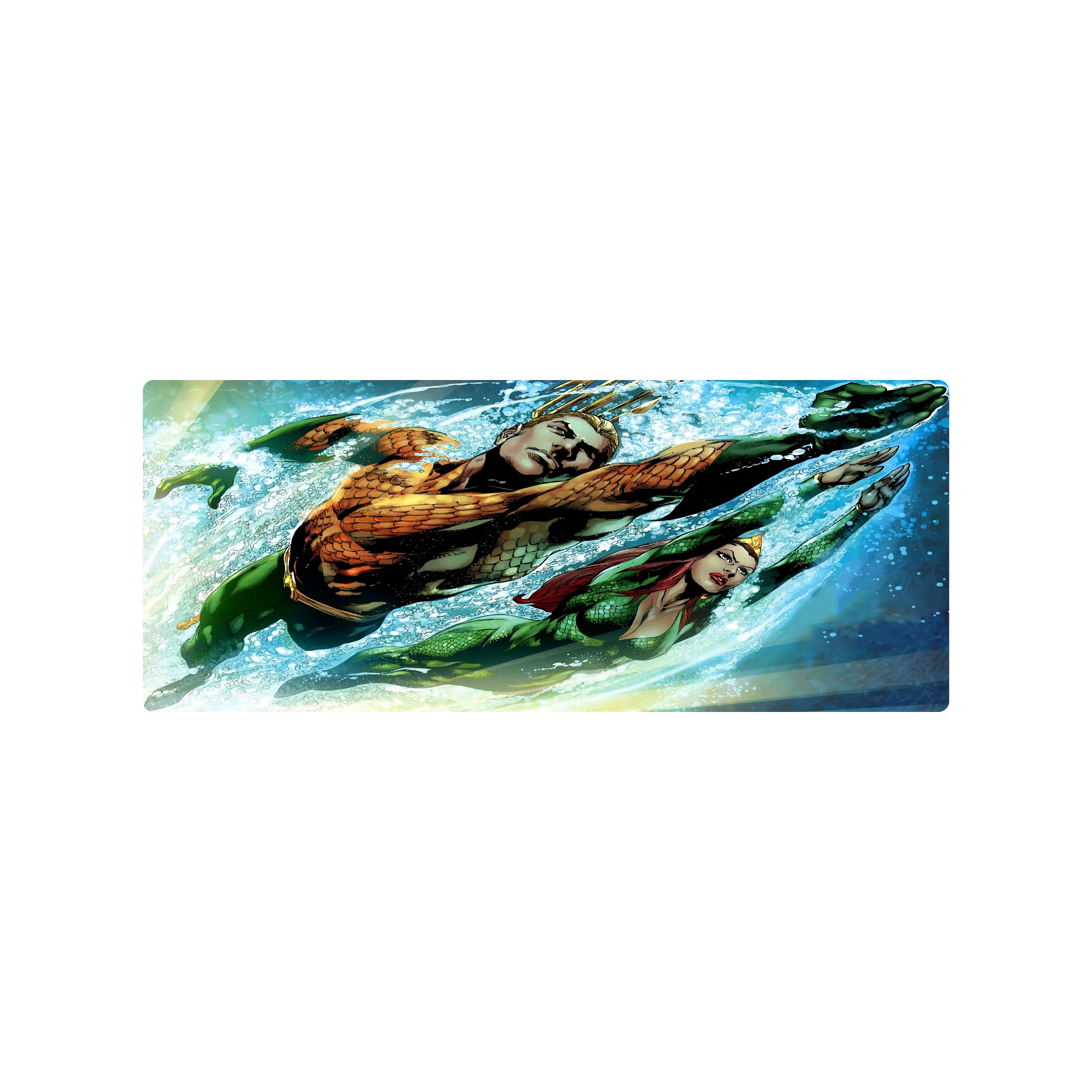 Mousepad aquaman 84x34 Classic | PERSONALIZADO
