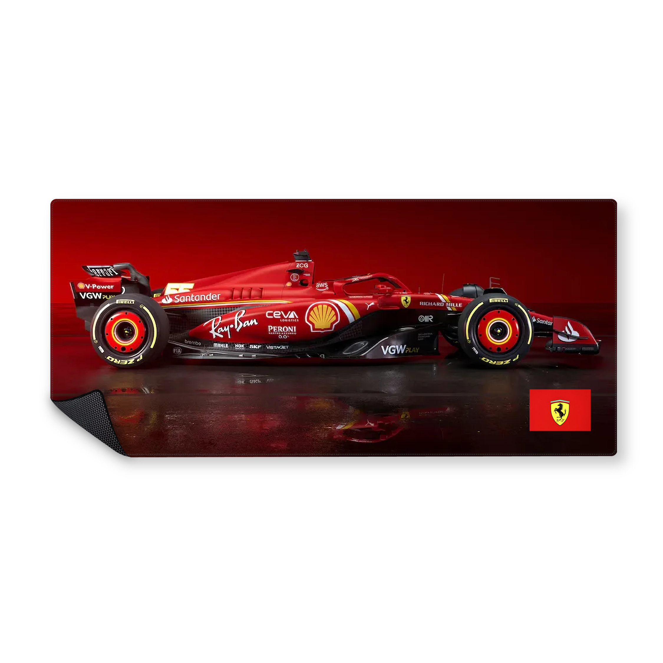 Mousepad auto red bulo rb21 90x40 Classic | PERSONALIZADO
