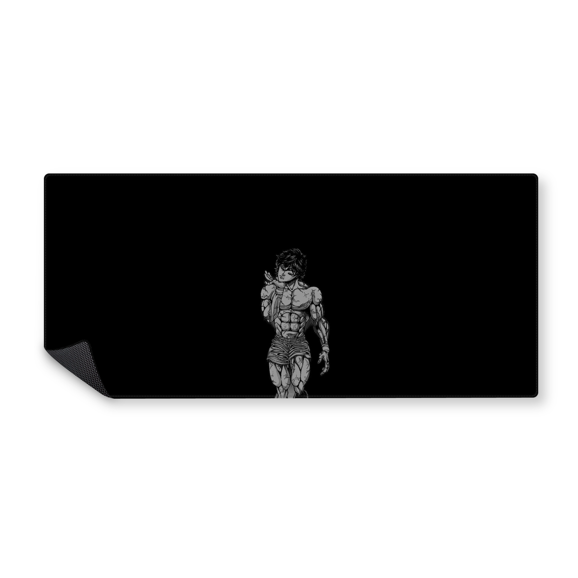 Mousepad baki fondo negro 90x40 Classic | PERSONALIZADO
