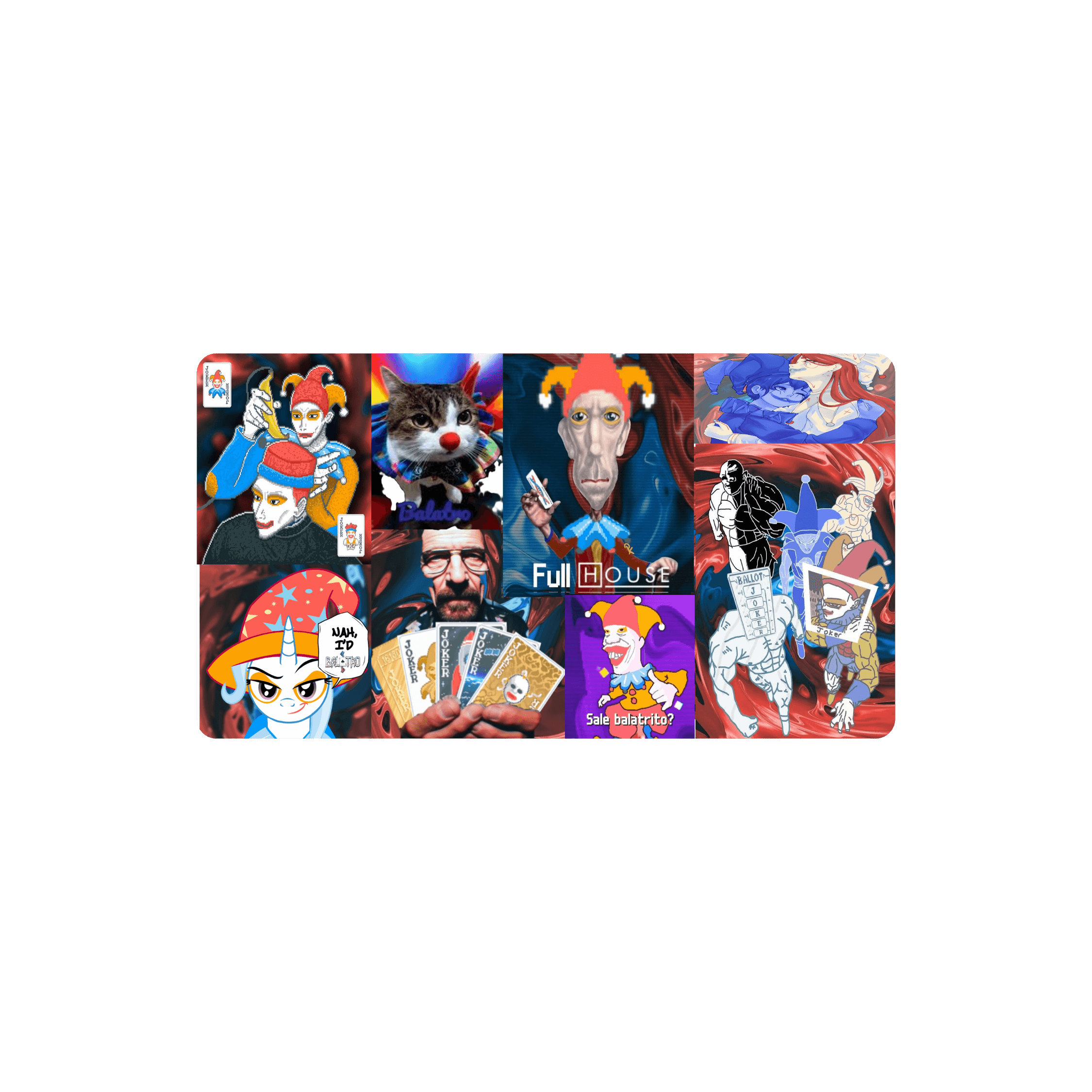 Mousepad balatrin 64x35 Classic | PERSONALIZADO