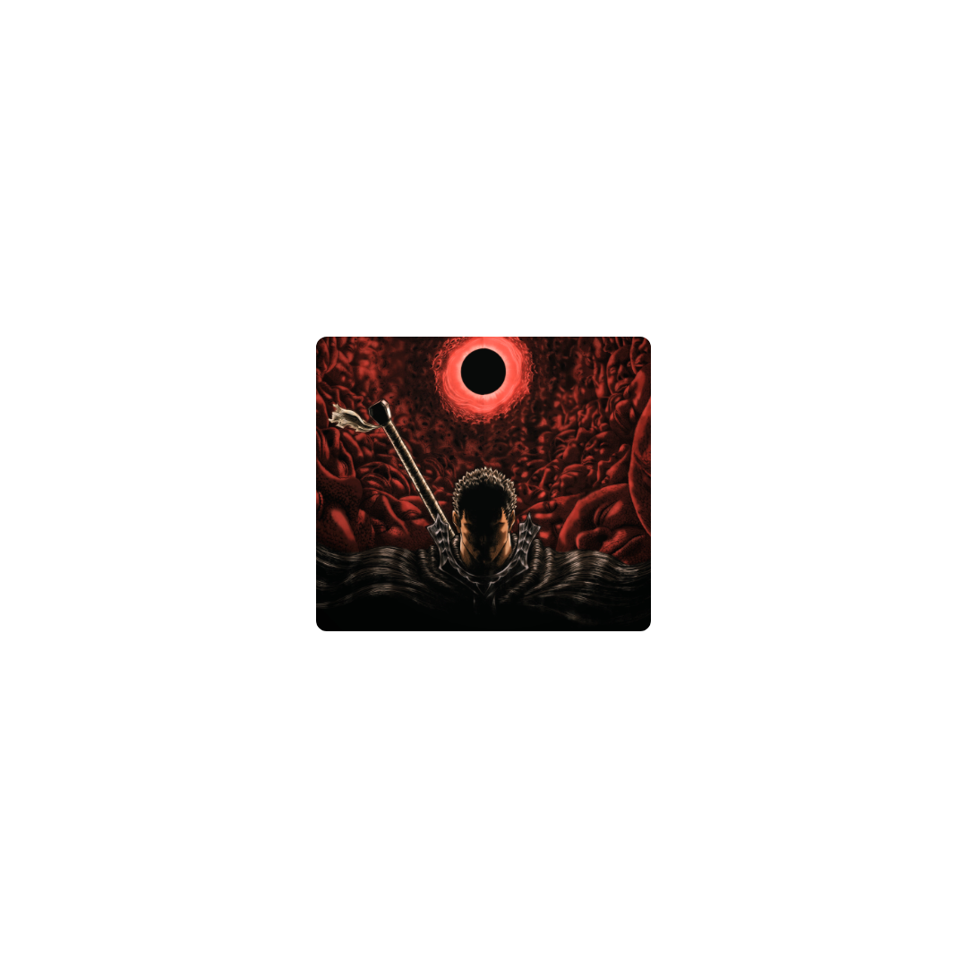 Mockup Mousepad Berserk 25x22 Classic | PERSONALIZADO