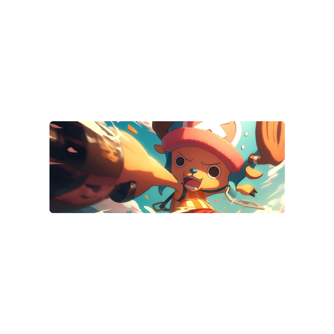 Mockup Mousepad Chopper Time Skip 82x32 PRO | PERSONALIZADO