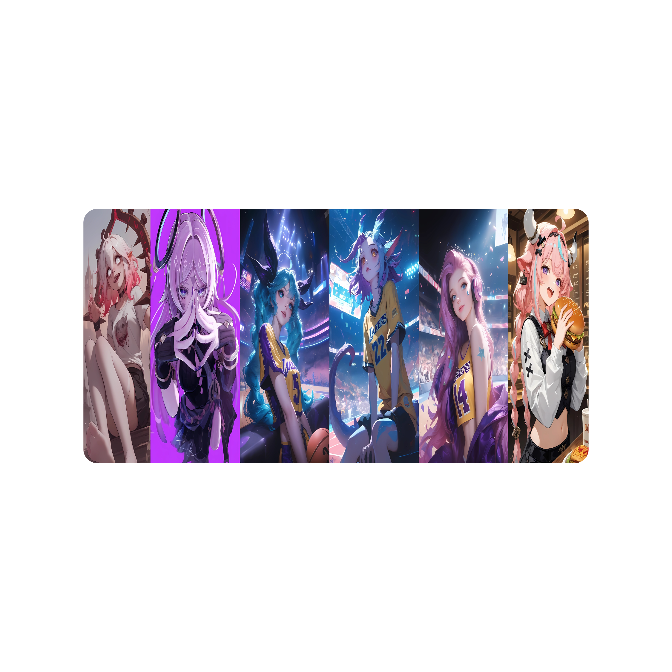 Mousepad collage 120x60 Classic | PERSONALIZADO