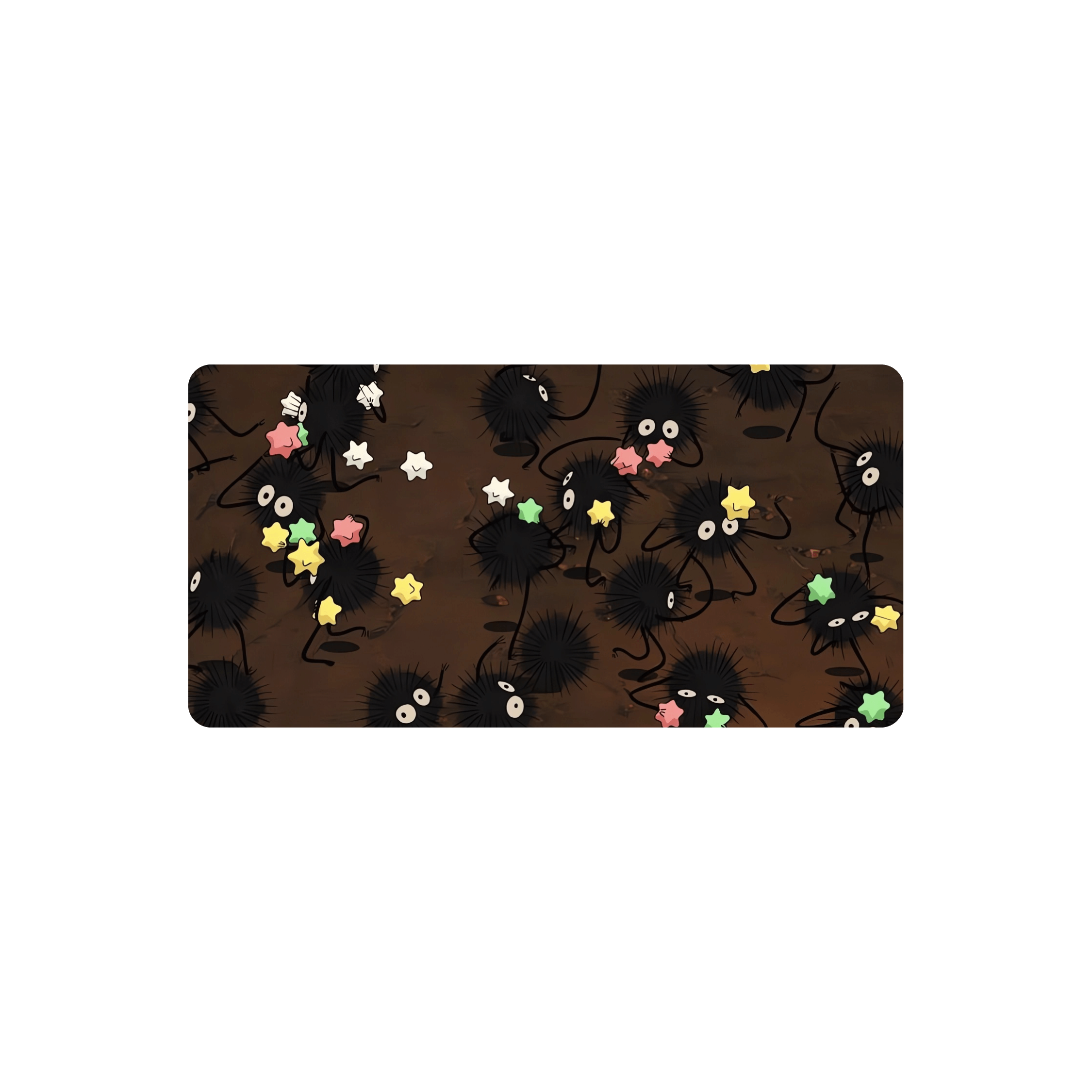 Mousepad conejitos del polvo ghibli 60x30 Classic | PERSONALIZADO