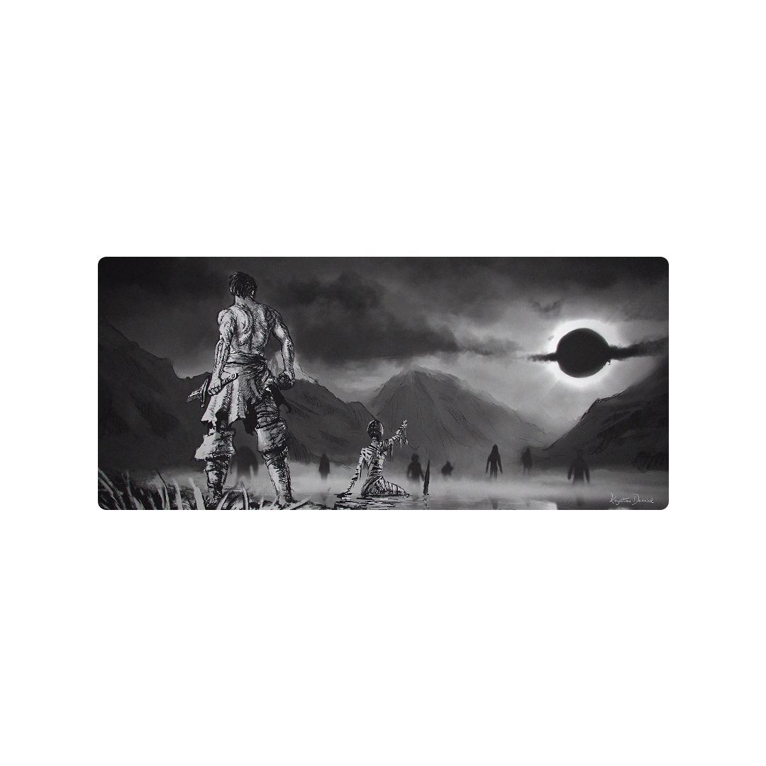 Mockup Mousepad Eclipse 90x40 Classic | PERSONALIZADO