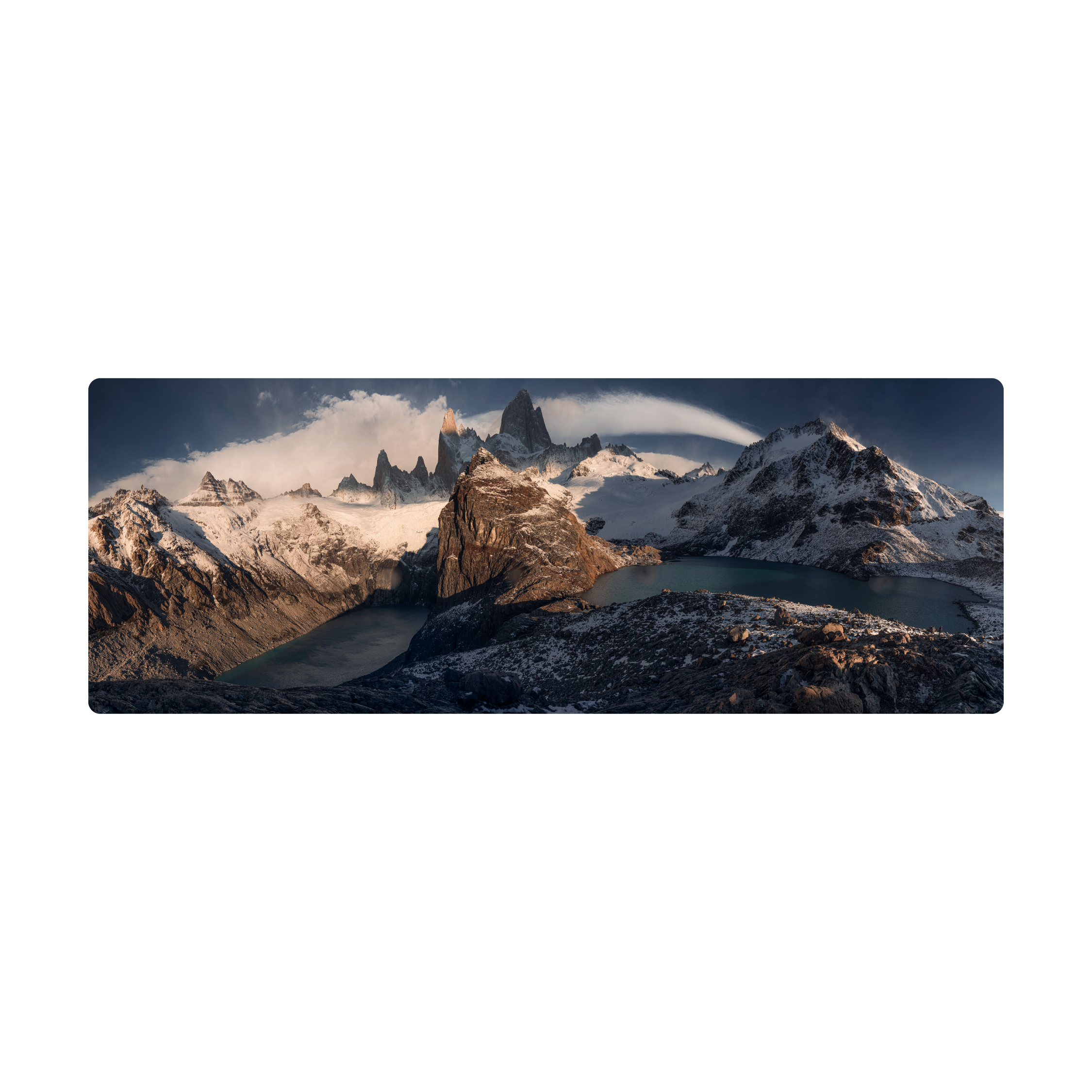 Mousepad fitz roy 100x36 Classic | PERSONALIZADO