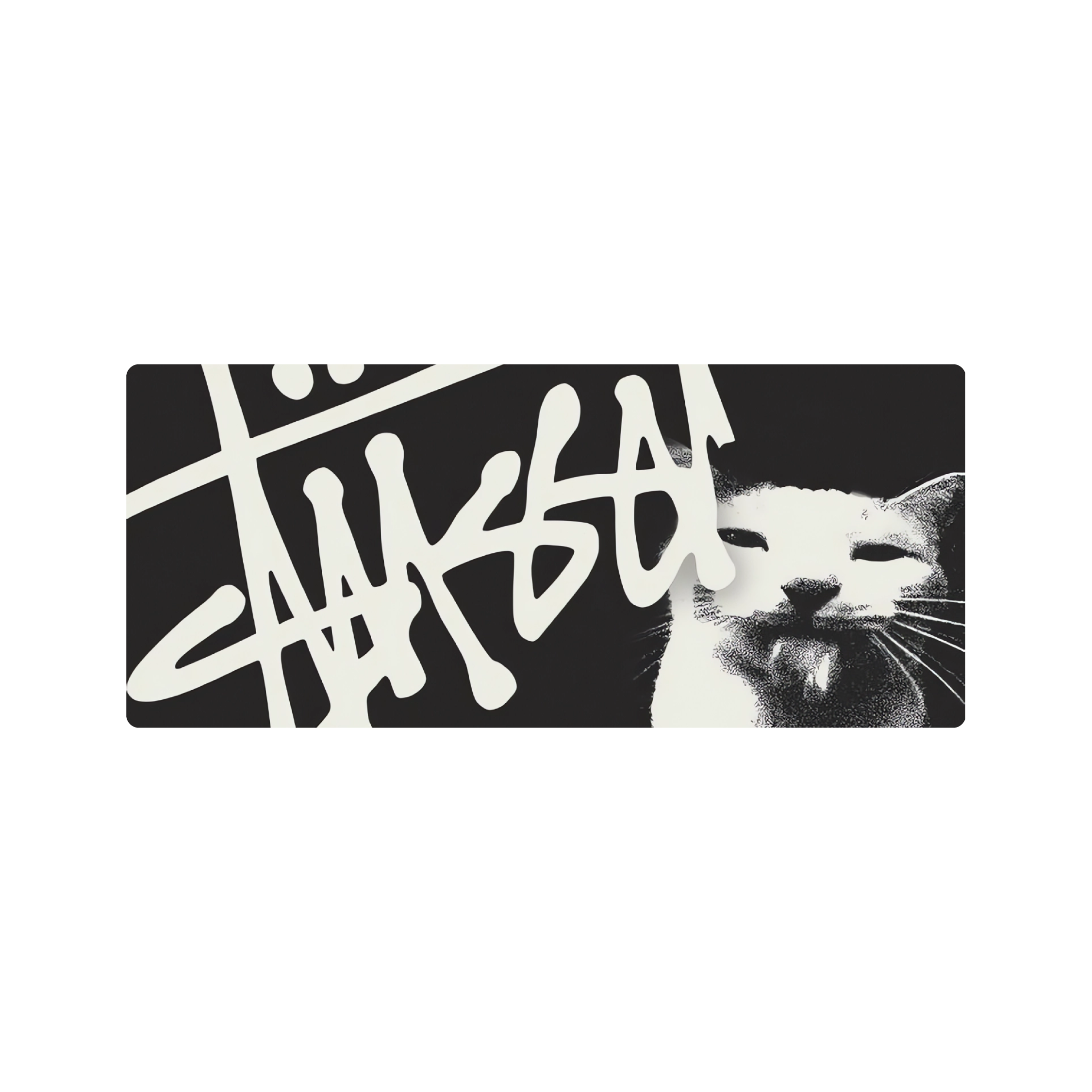 Mousepad gatito lengua 82x35 Classic | PERSONALIZADO