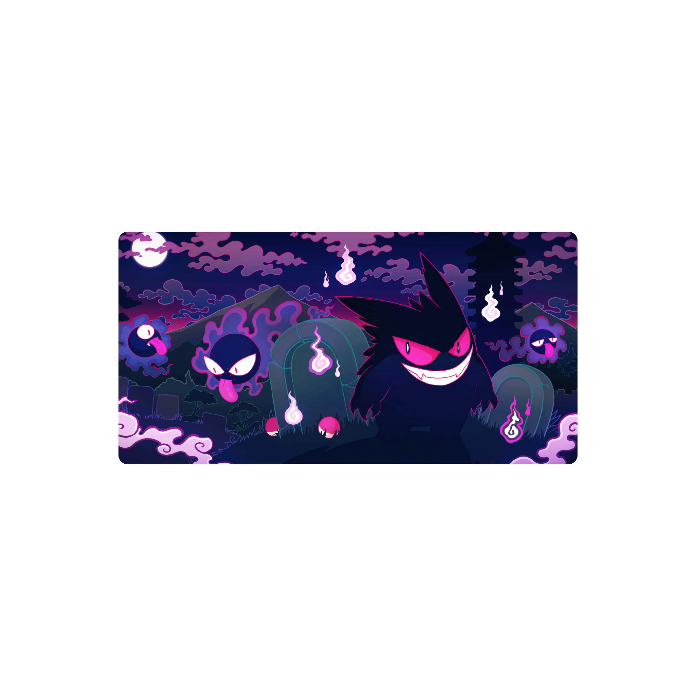 Mousepad gengar 60x30 Classic | PERSONALIZADO