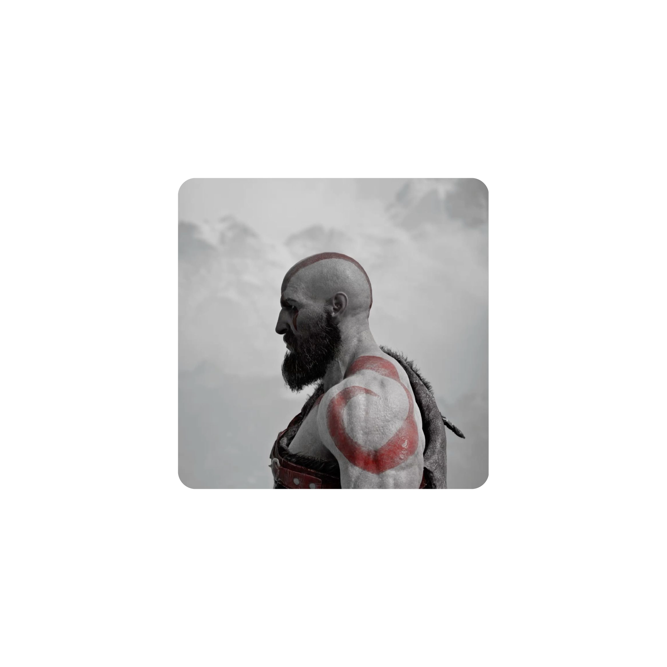 Mousepad god of war 45x45 PRO | PERSONALIZADO