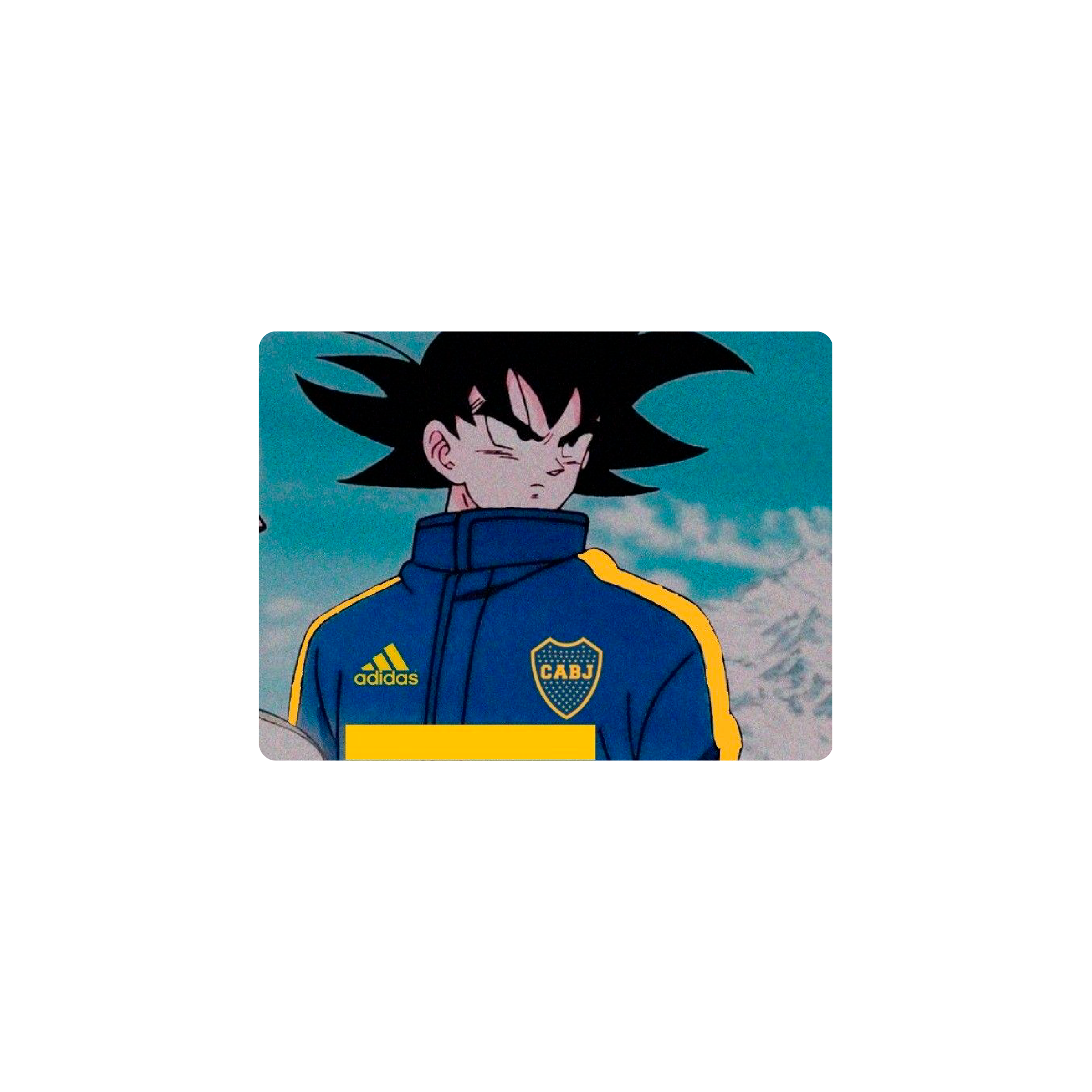 Mousepad goku de boca 40x30 PRO | PERSONALIZADO