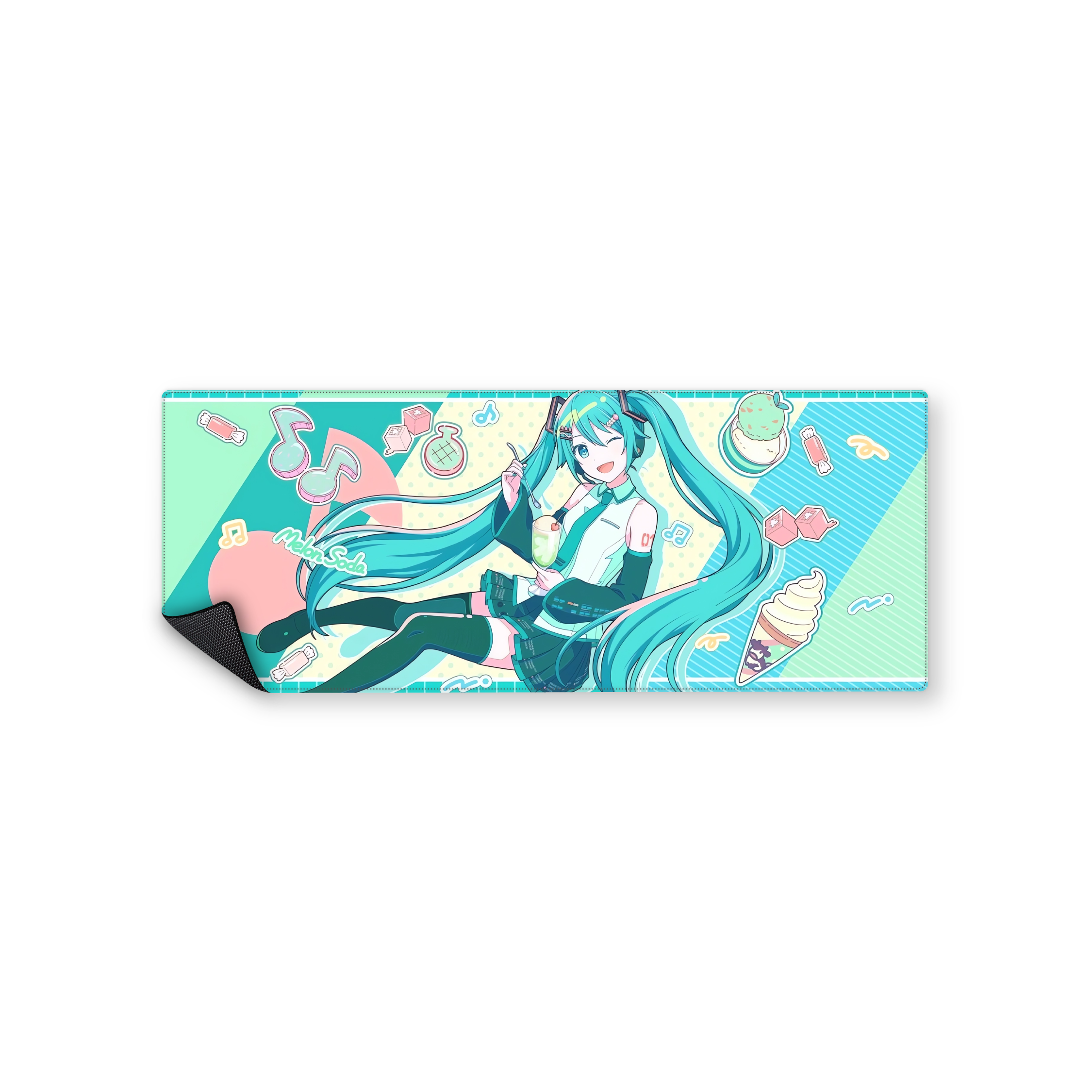 Mousepad hatsune miku de chill 82x32 Classic | PERSONALIZADO