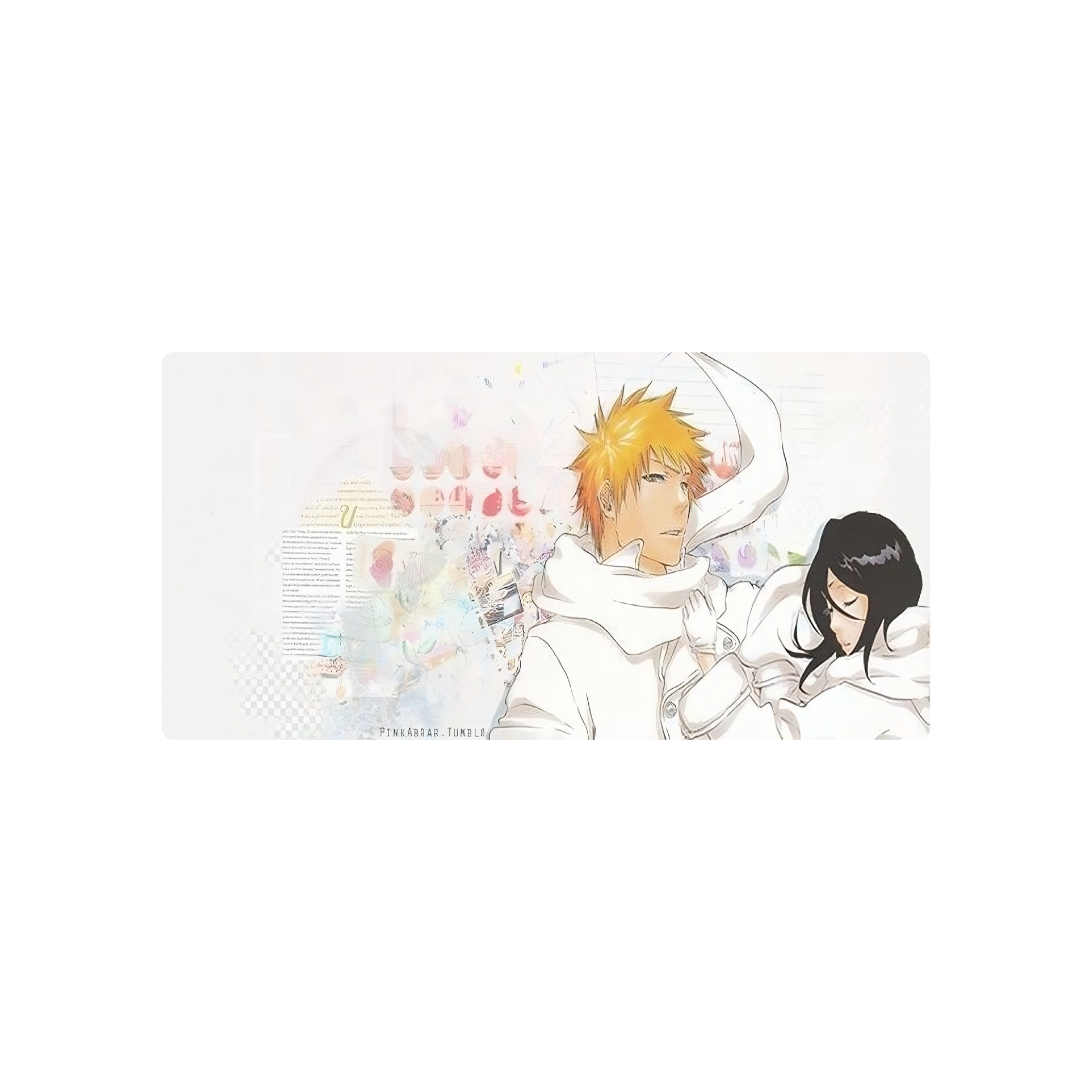 Mousepad ichigo y rukia 90x45 Classic | PERSONALIZADO