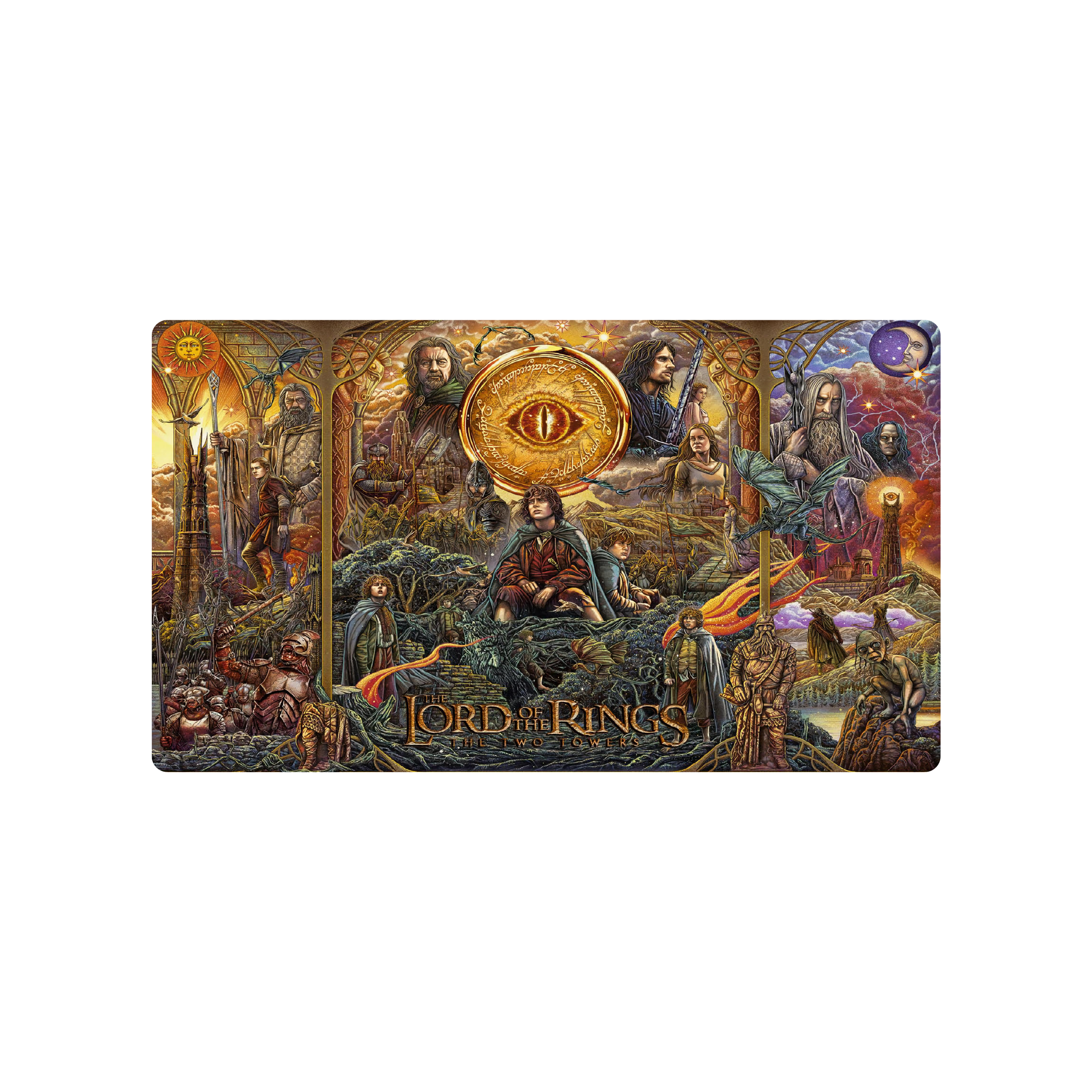 Mousepad lord of the rings 80x45 PRO | PERSONALIZADO