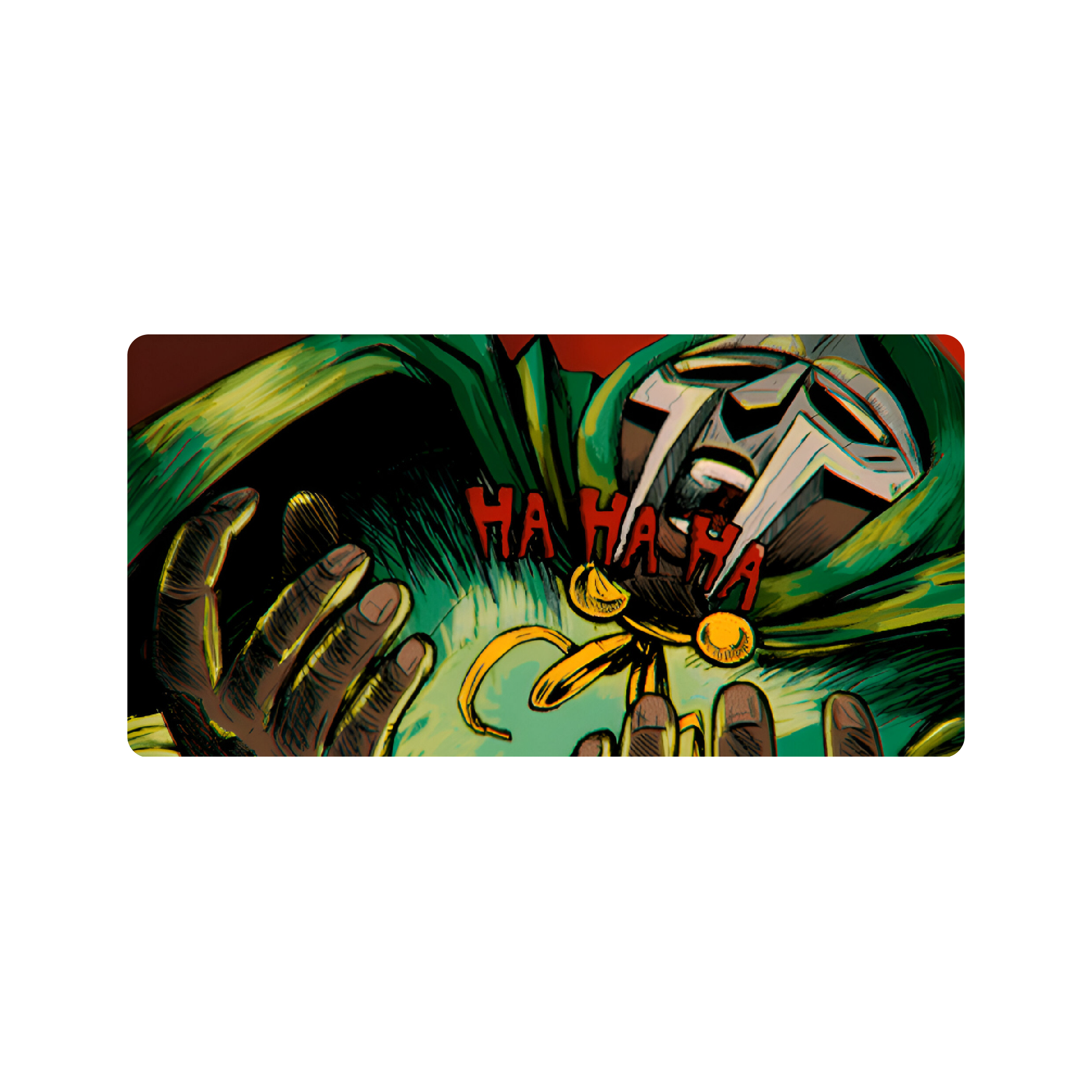 Mousepad mf doom 80x40 PRO | PERSONALIZADO