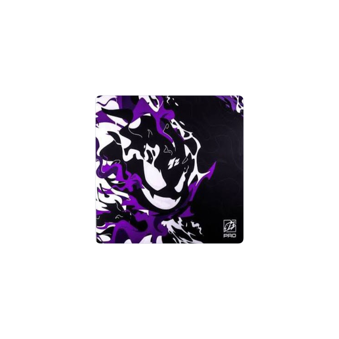 Peluche violeta y blnco