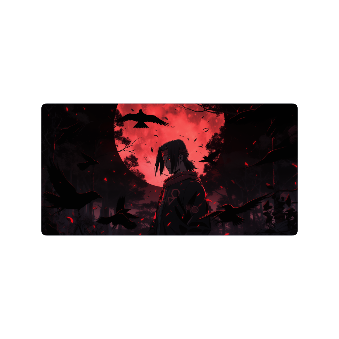 Itachi mirando a la nada